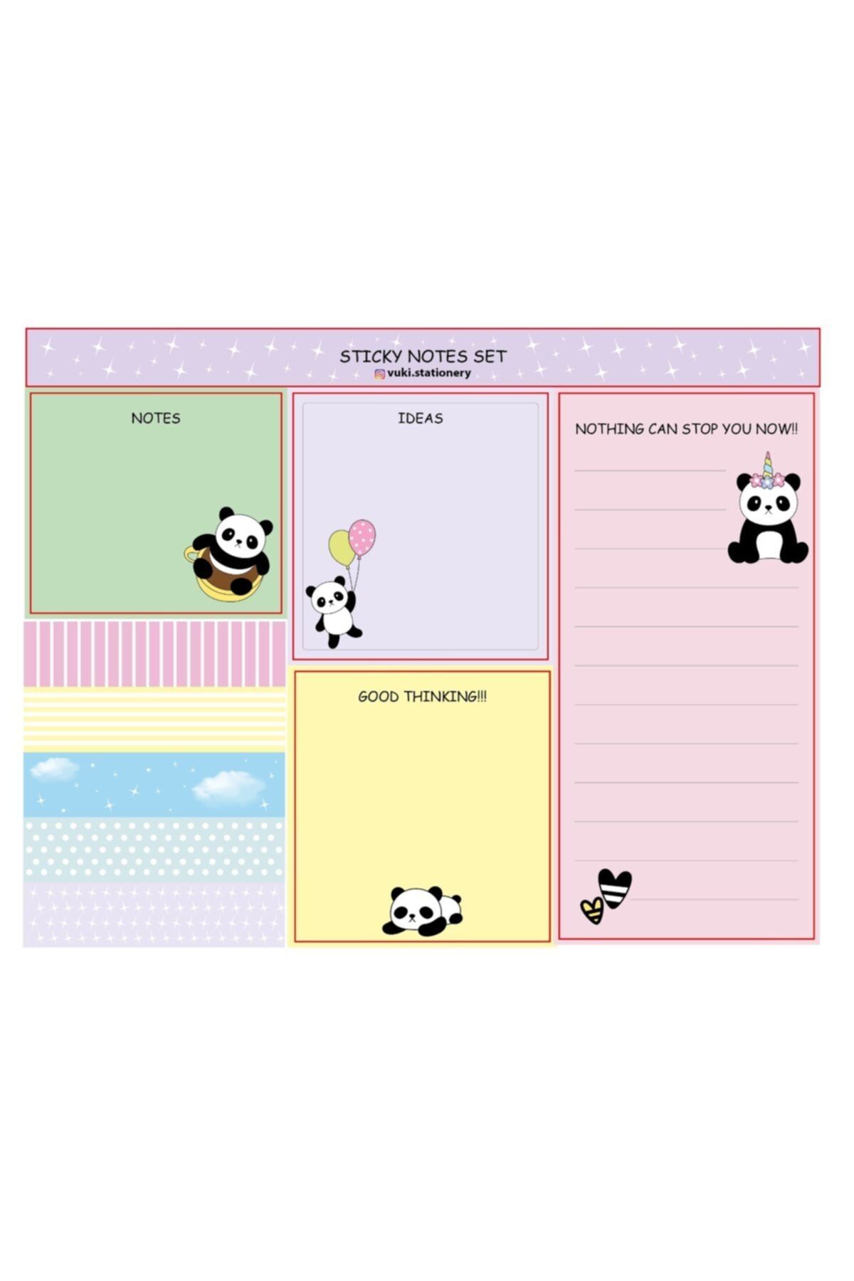 Noteks Stıcky Notes Yapışkanlı Post-it Set