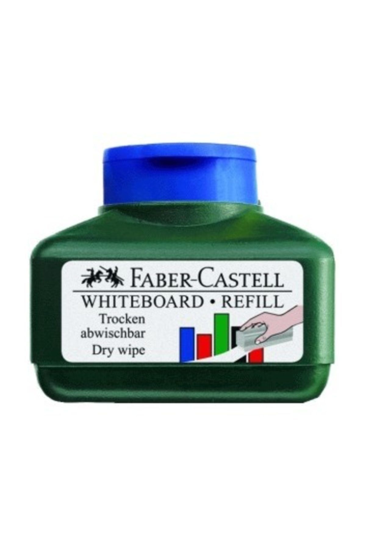 Faber Castell Beyaz Tahta Kalemi Mürekkebi Mavi 30 ml. 158451
