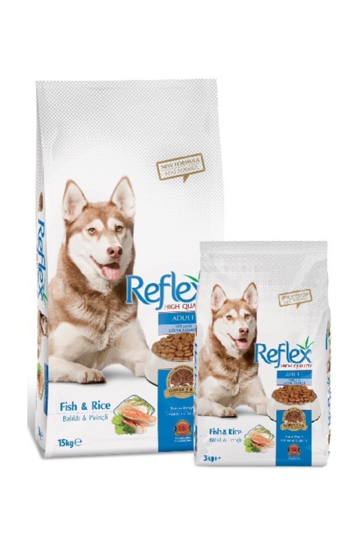 Reflex Balıklı Yetişkin Köpek Maması 15 Kg+3 Kg = 18 Kg -bonus Paket