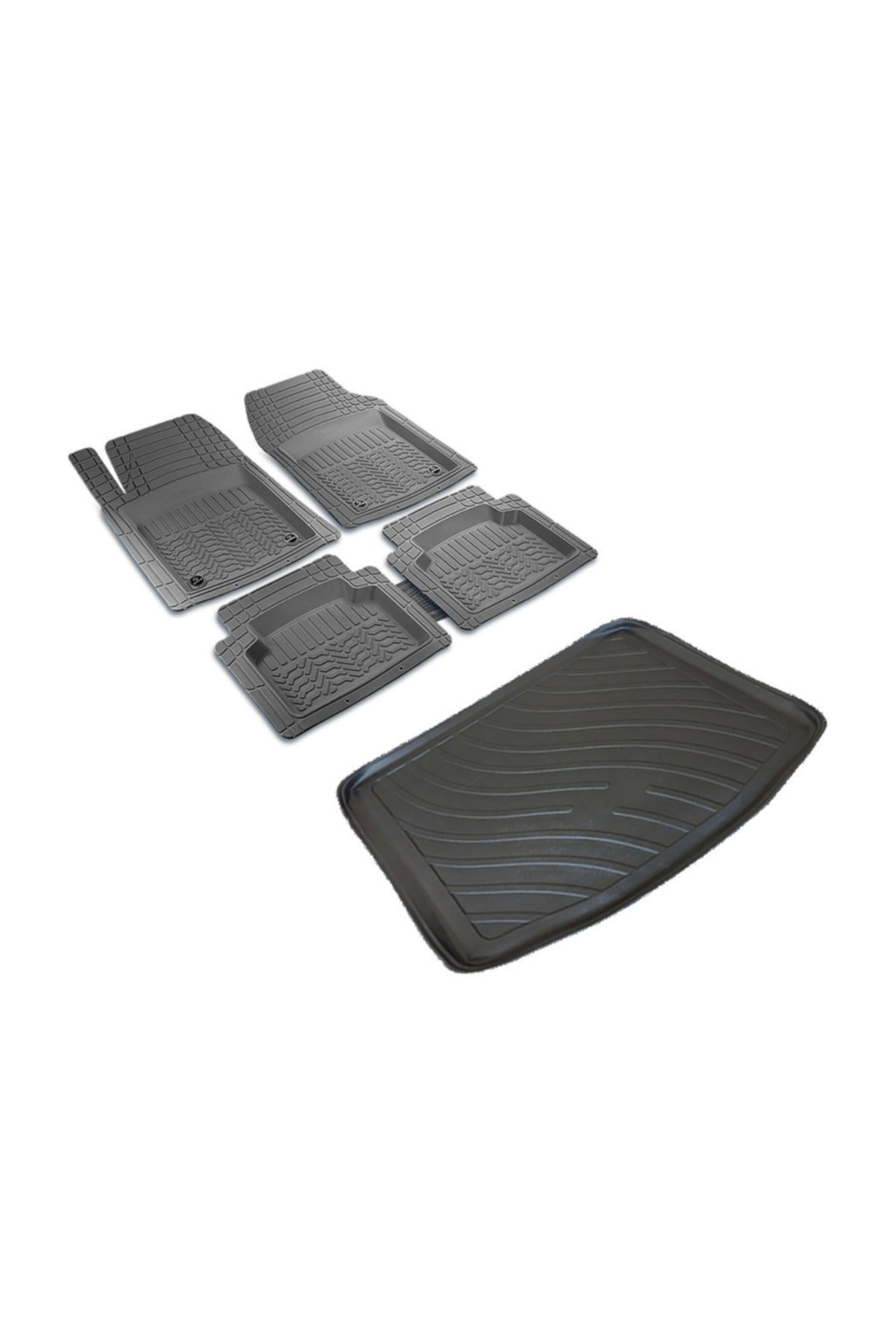 Yekoto Opel Crossland Uyumlu 3d Paspas+bagaj Havuzu Seti