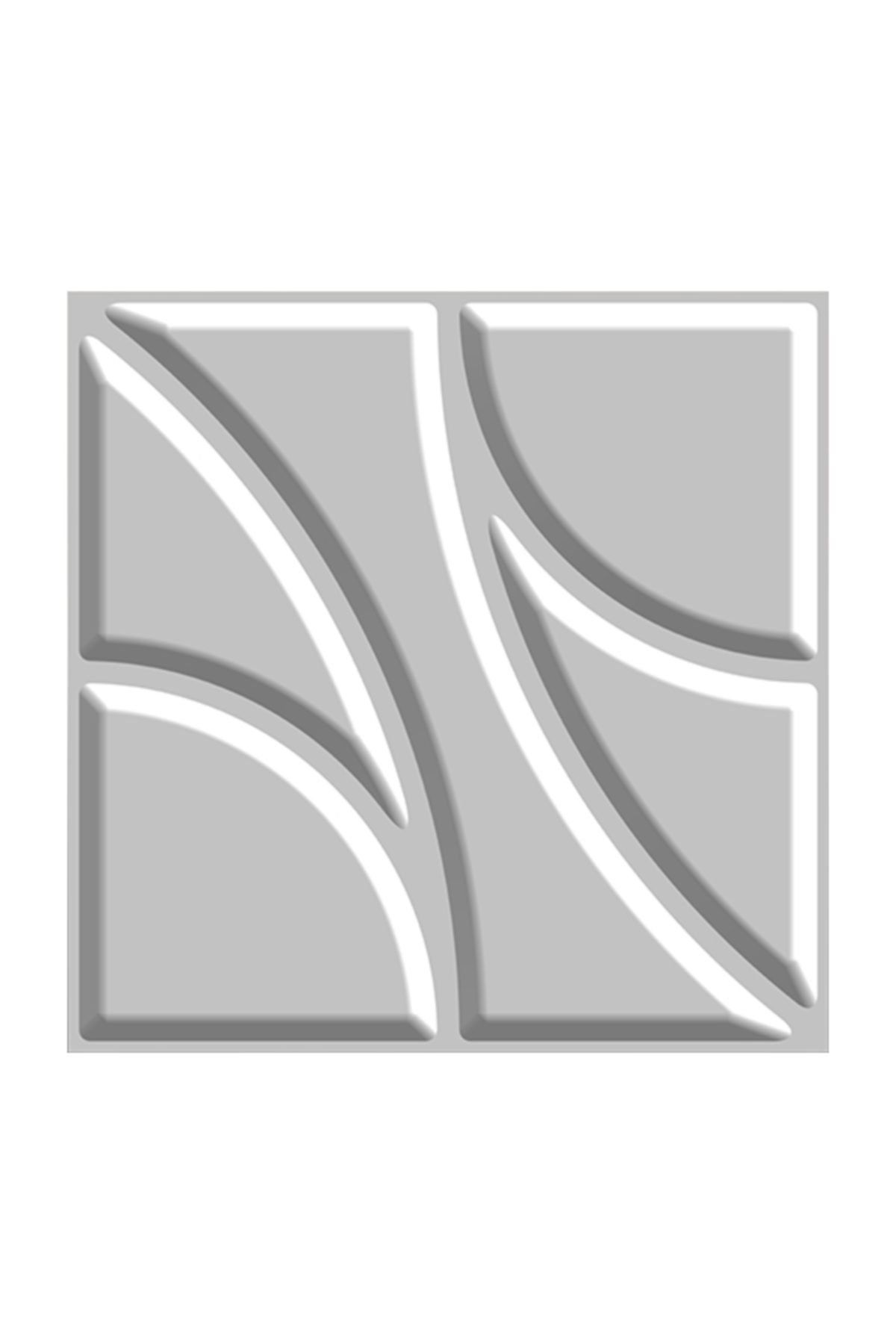 3D Boyanabilir Duvar Paneli, Trend Deseni, Dayanıklı Plastik, 1 Adet = 12 Panel 3 M2