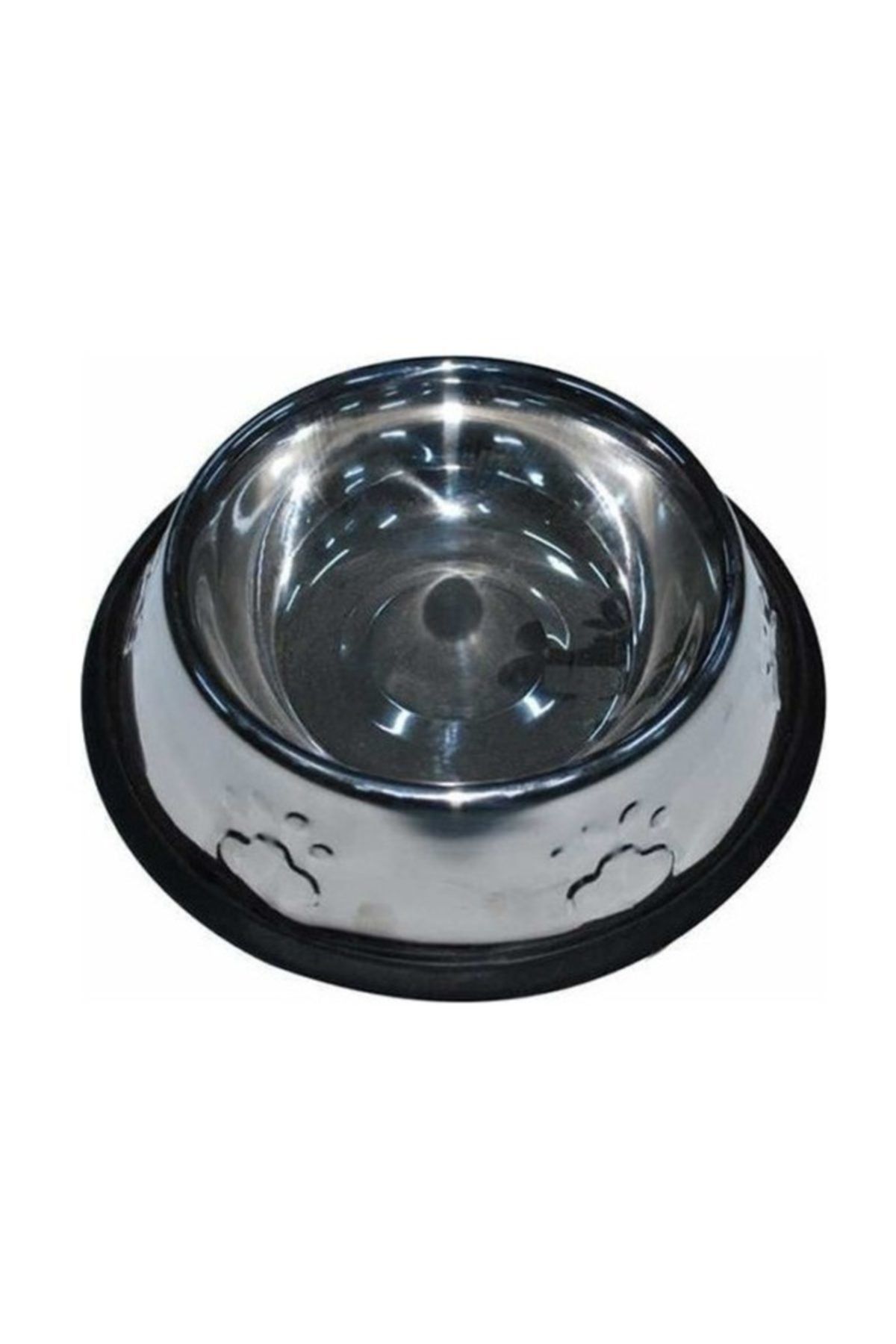 Flip 2 Adet Çelik Metal Kedi Köpek Mama Ve Su Kabı 16 cm 2 Adet