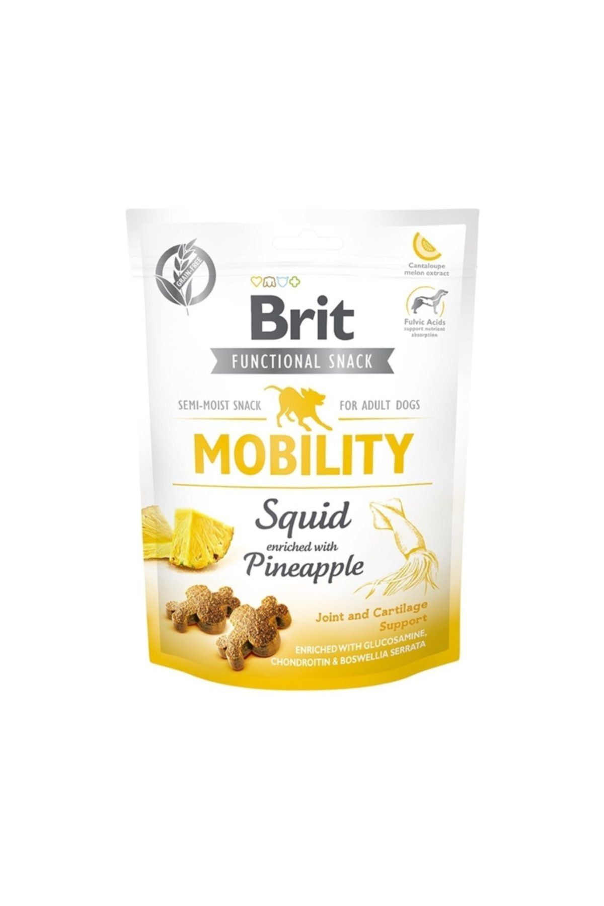 Brit Care Function Snack Mobility Kalamarlı Köpek Ödülü 150 Gr