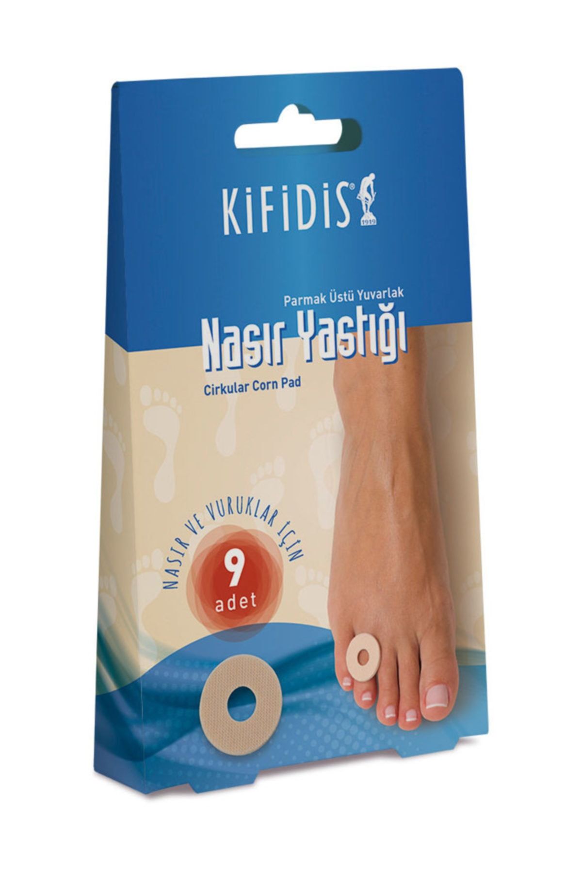 Kifidis 010 Kifidis Parmak Üstü Yuvarlak Nasır Yastığı