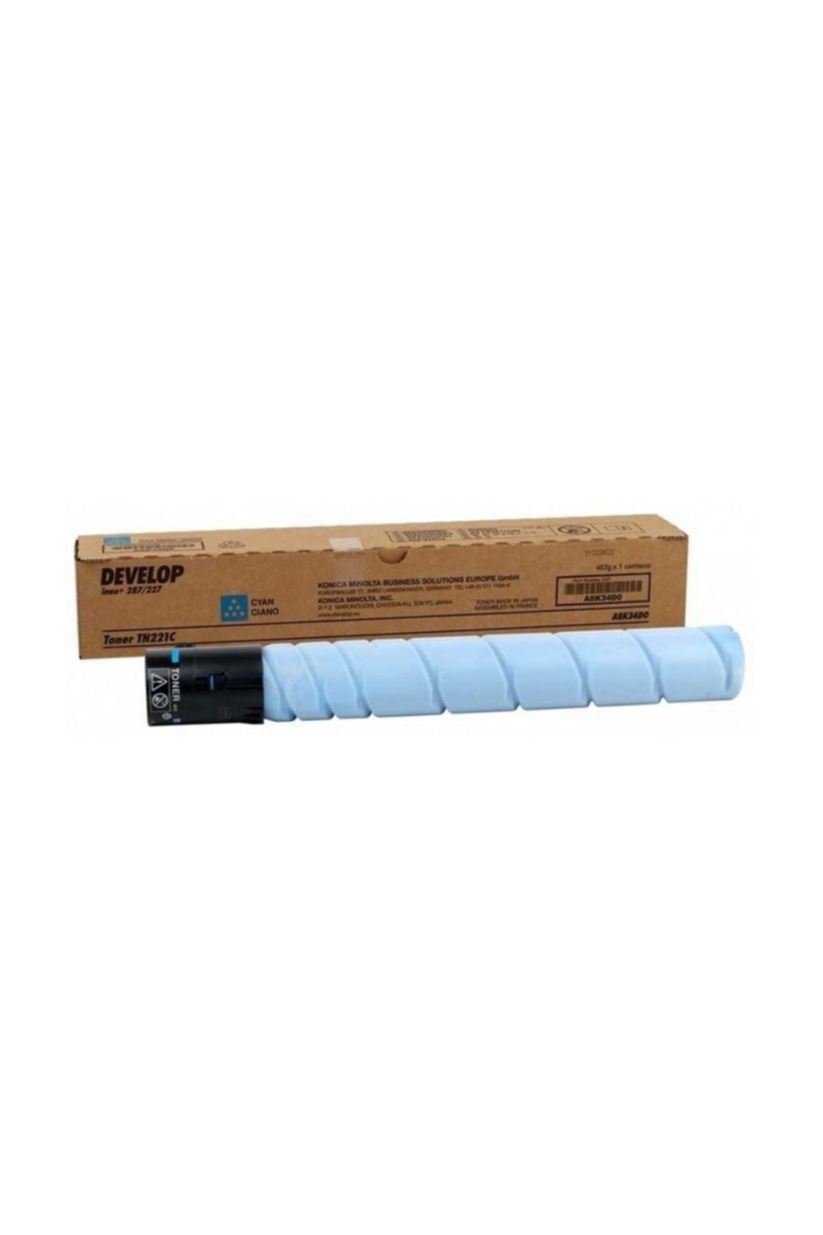 Proprint Tn-221 - Konica Minolta C227 Mavi Orijinal Toner