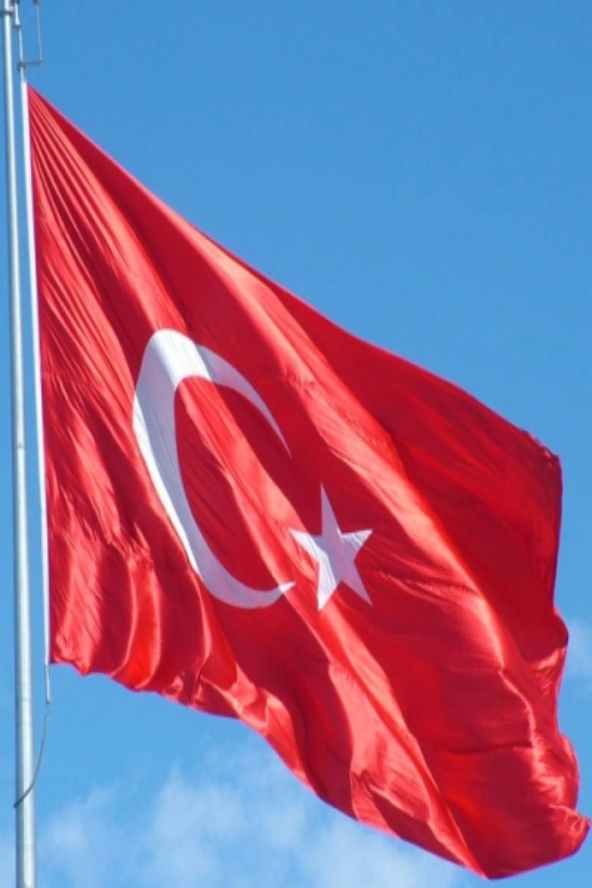 bayrakal Türk Bayrağı 15x22.5 M Raşel Kumaş