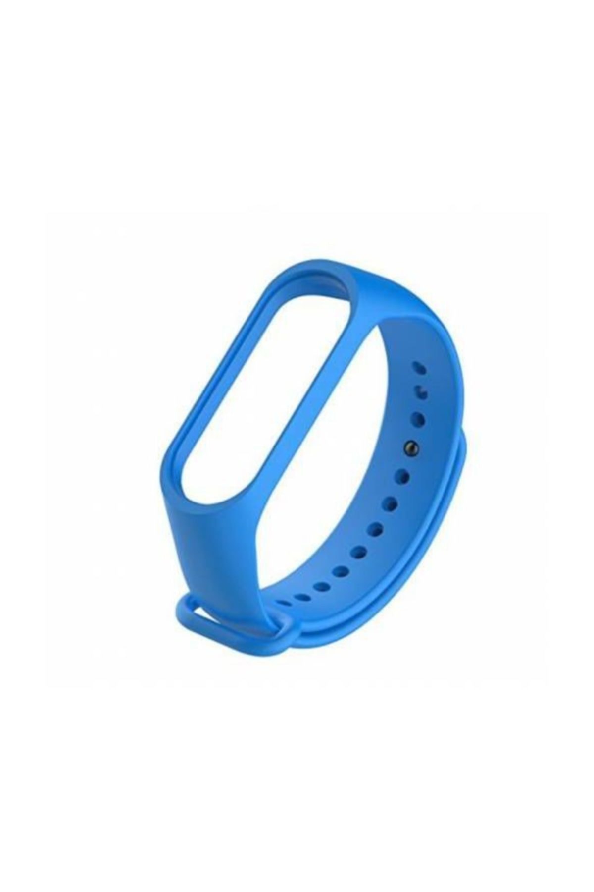 nomino Xiaomi Mi Band 3-4 Uyumlu  Silikon Kordon Mavi