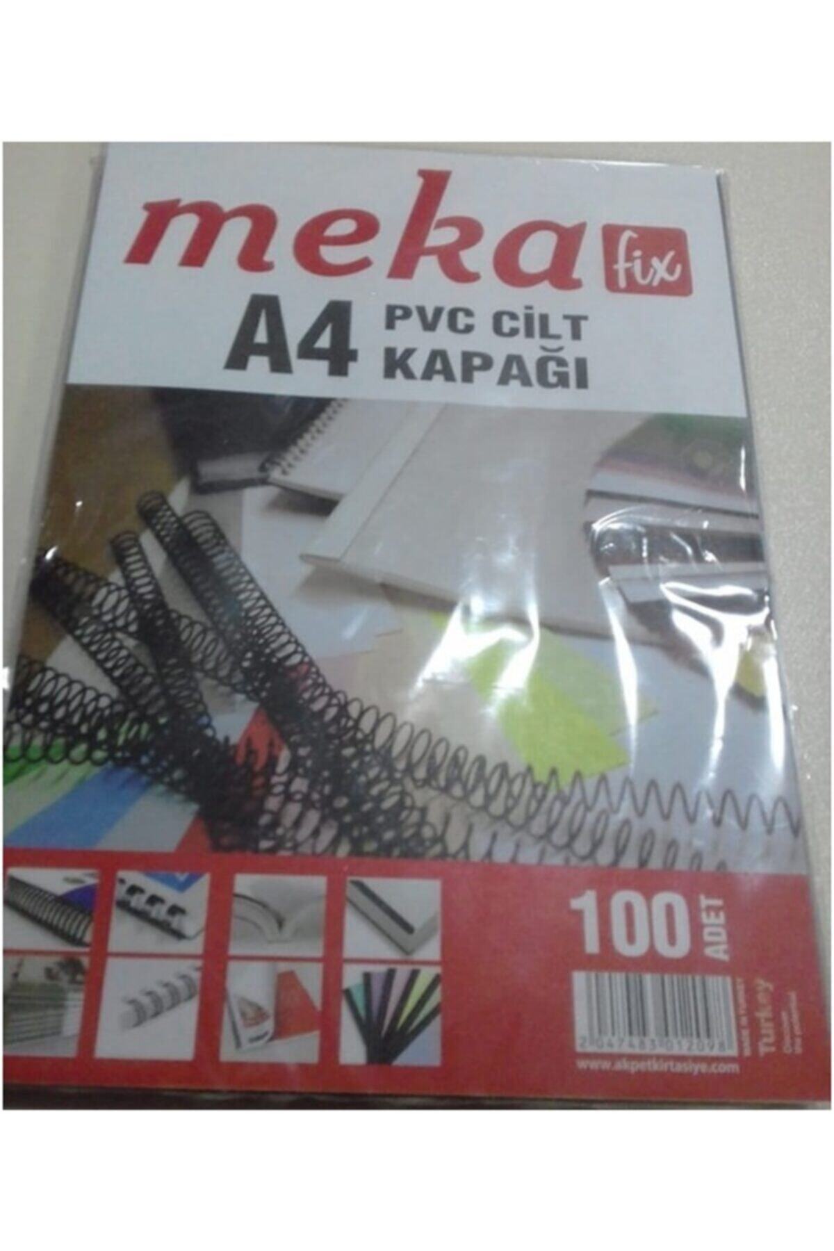 MEKAFİX Meka-fix A4 Pvc Şeffaf Cilt Kapağı