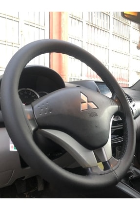Oto direksiyon kılıfı düz siyah Image 0