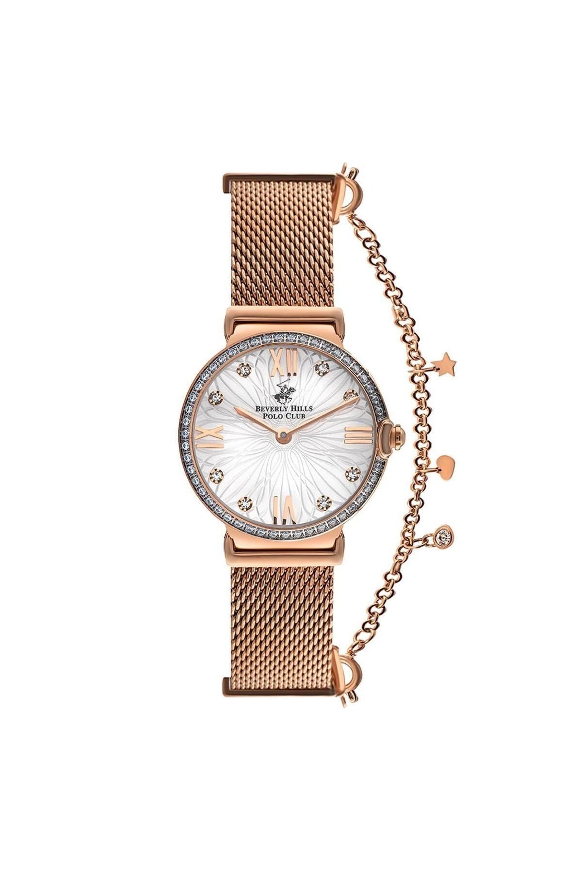 Beverly hills polo outlet club watch rose gold
