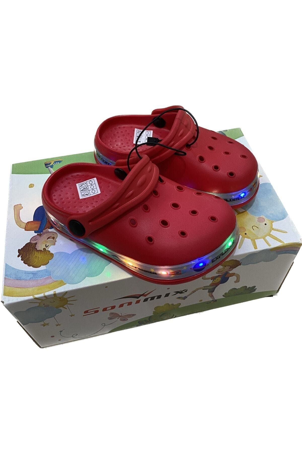 Sonimix children s red light sole slippers sandals Trendyol