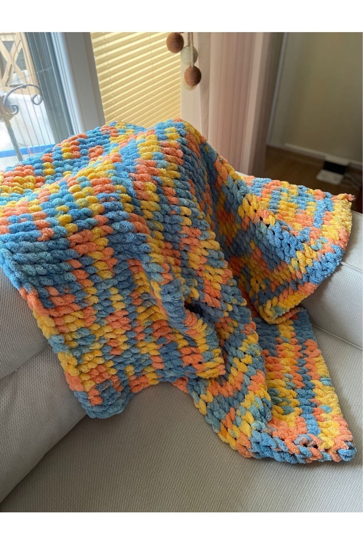 Bernat puffy on sale baby blanket