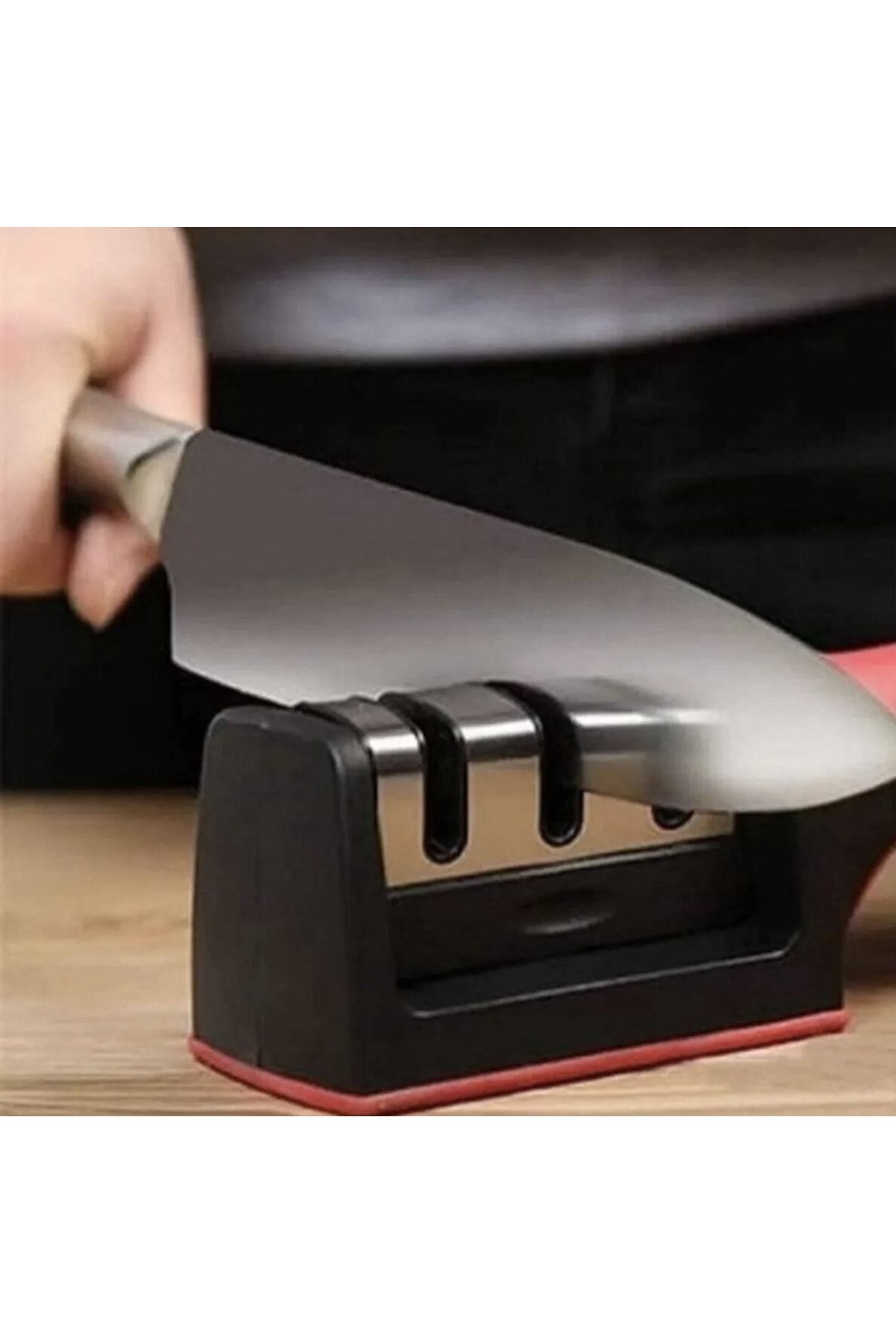 Hand shop knife sharpener