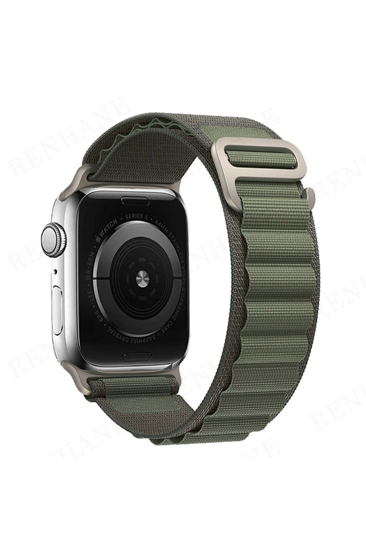 Olive green apple online watch band 44mm