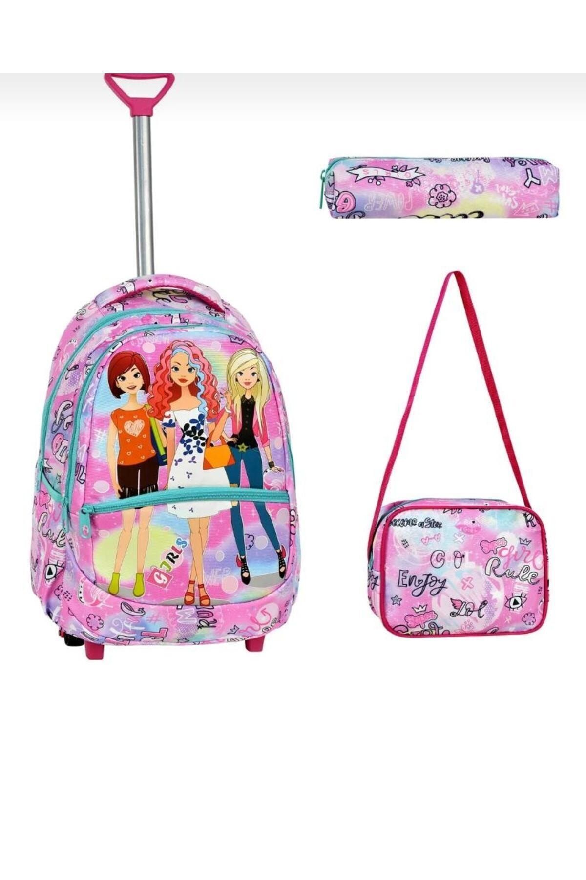 Alfa MEC Squeegee School Bag for Girls Children Girls Model Set of
