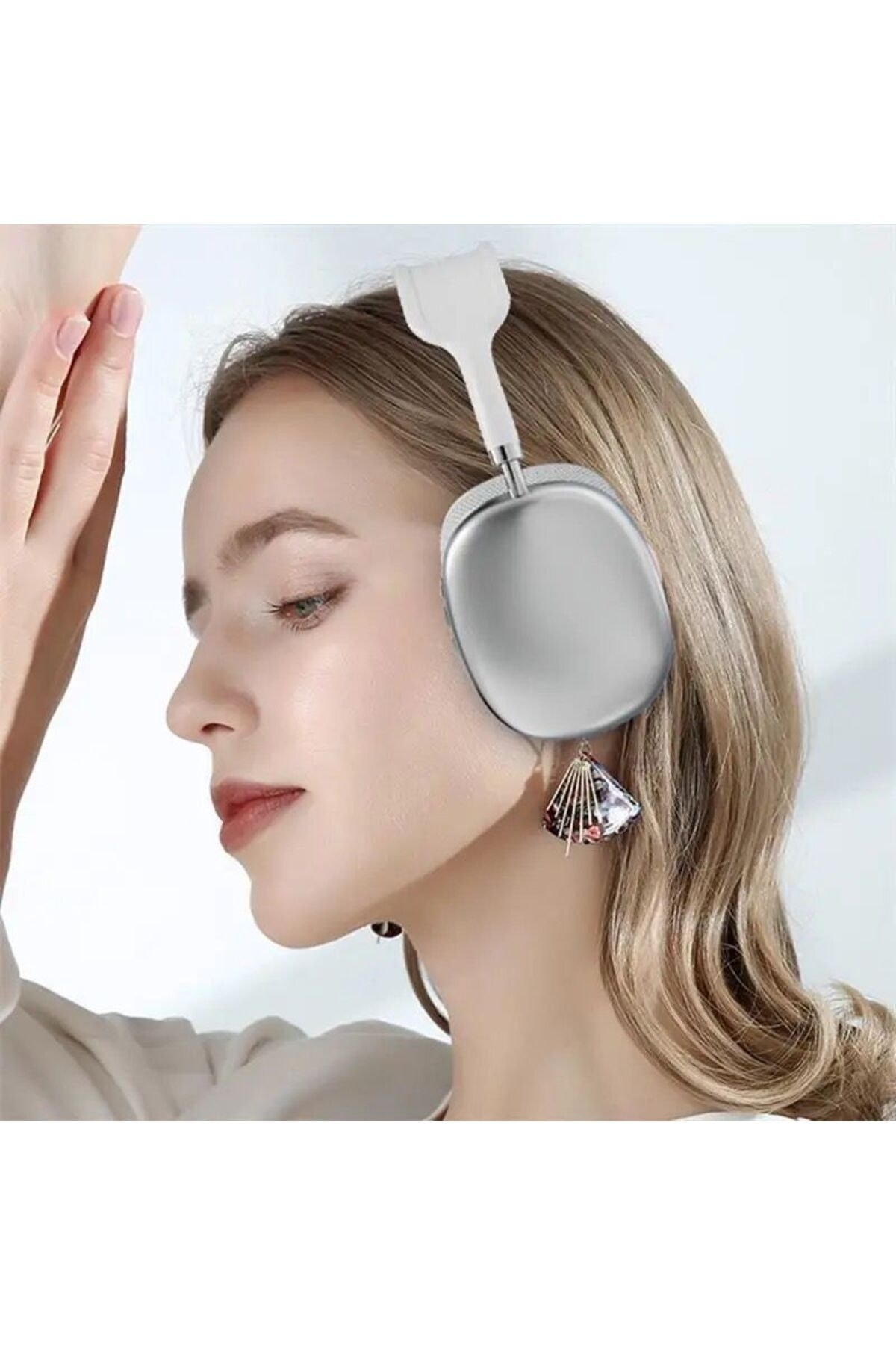 هدست بلوتوث Hi-Fi صدای با کیفیت بالا باس موسیقی قابل تنظیم هدبند Spigot Type-C Charging Aux