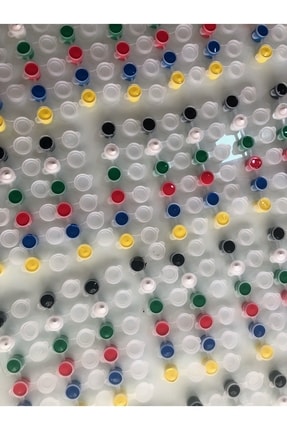 Akrilik Boya 6 Farklı Ana Renk (3'er ml Haznede) + Özel Akrilik Boya Fırçası (Tüylenmez) Image 2