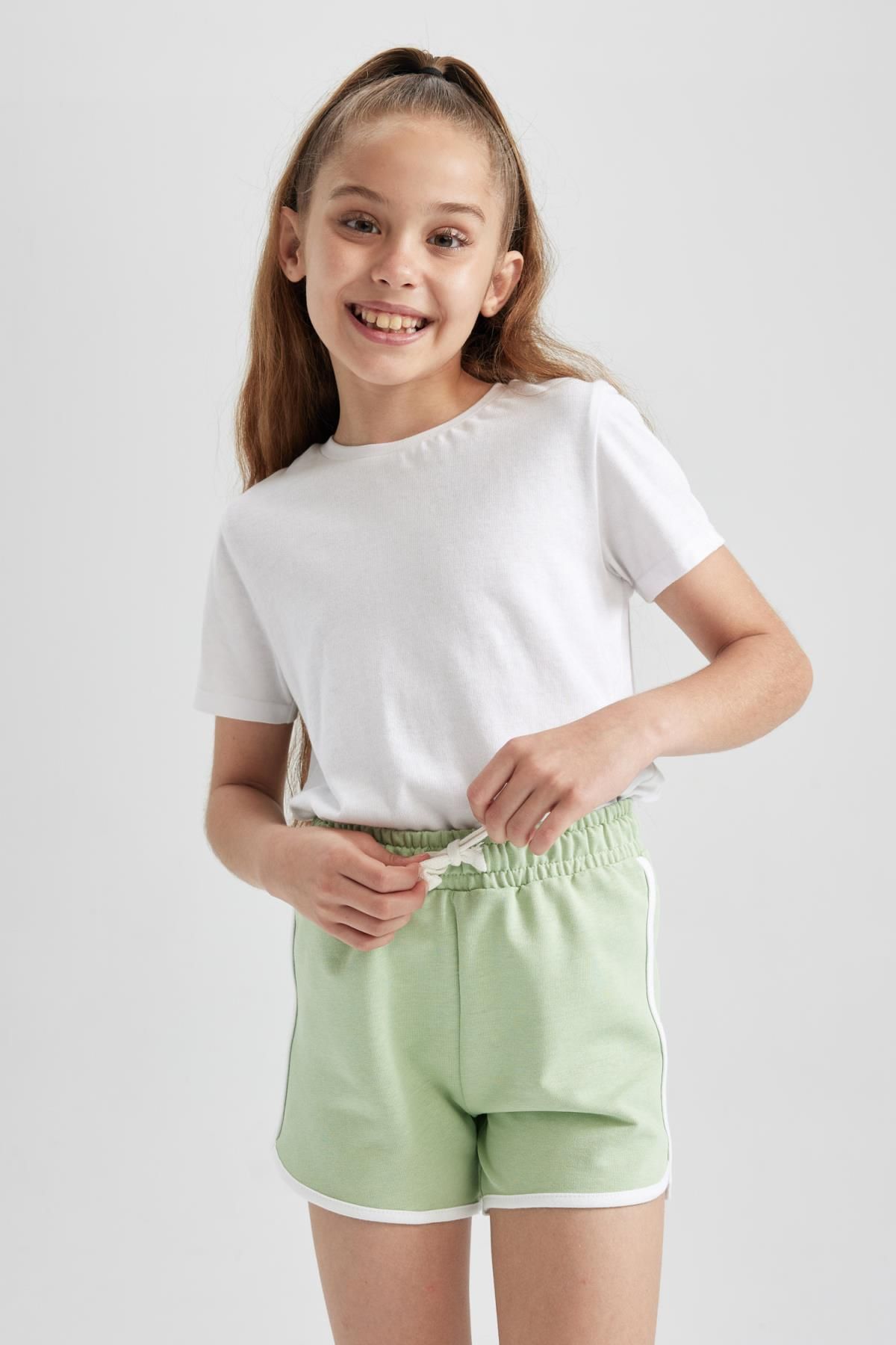 Girls sweatshirt shorts sales