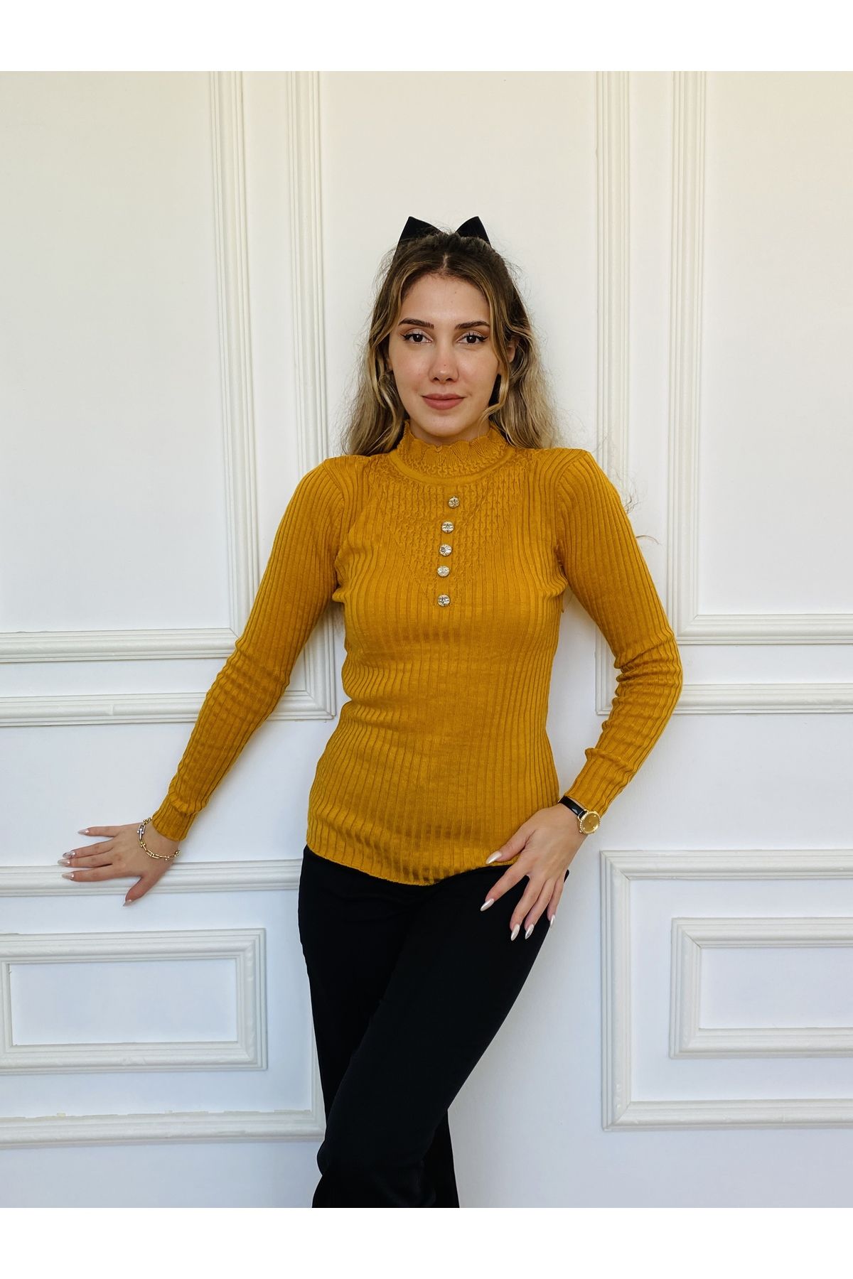 Mustard knitwear womens discount
