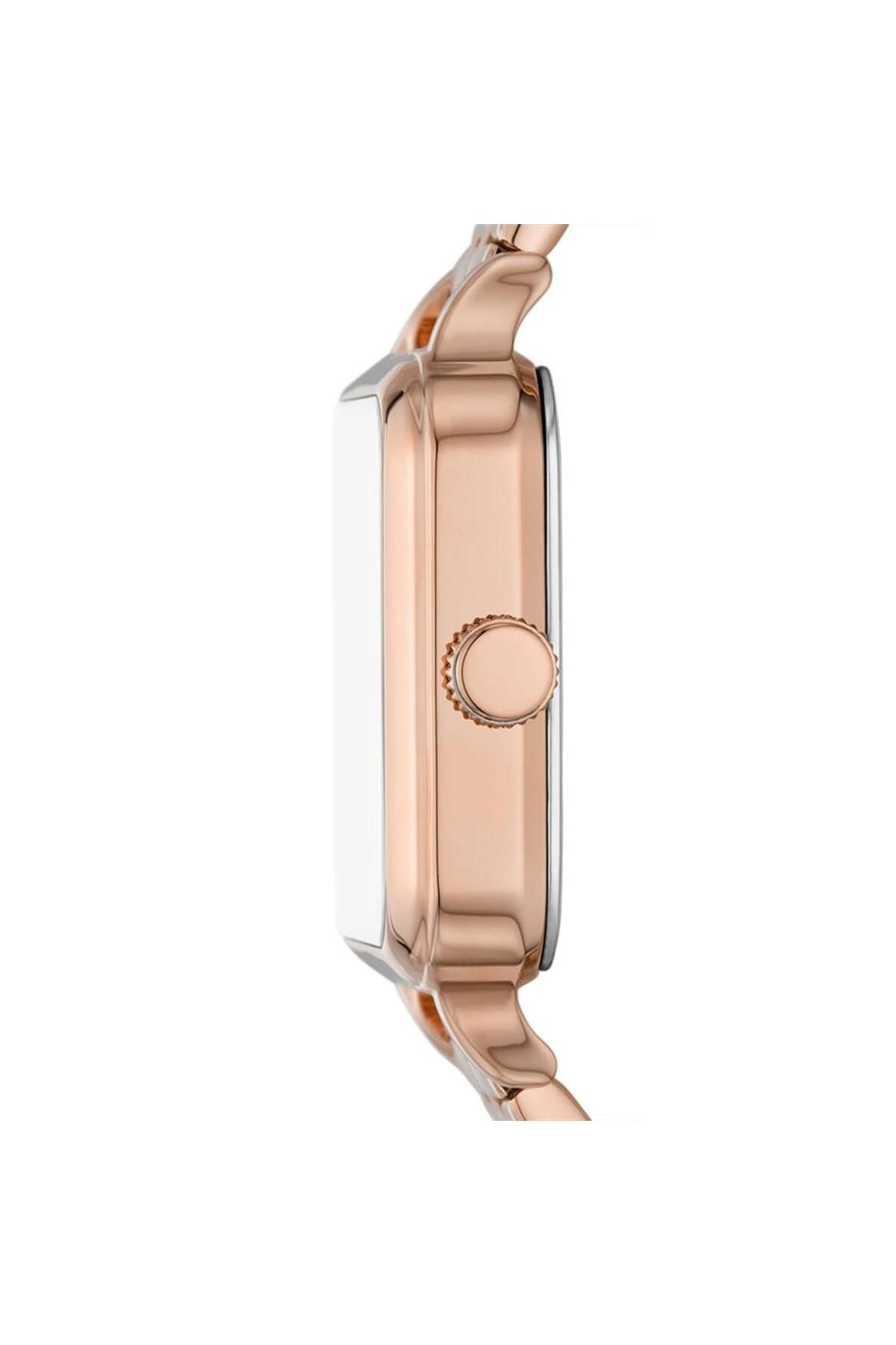 Fossil Watch White Copper Trendyol