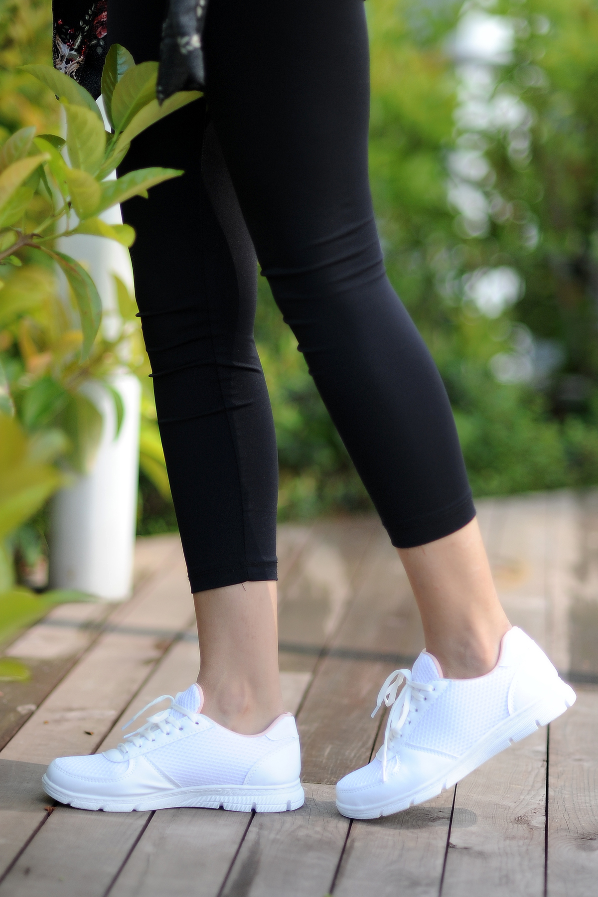 Kadın Beyaz Sneaker Günlük Spor Ayakkabı