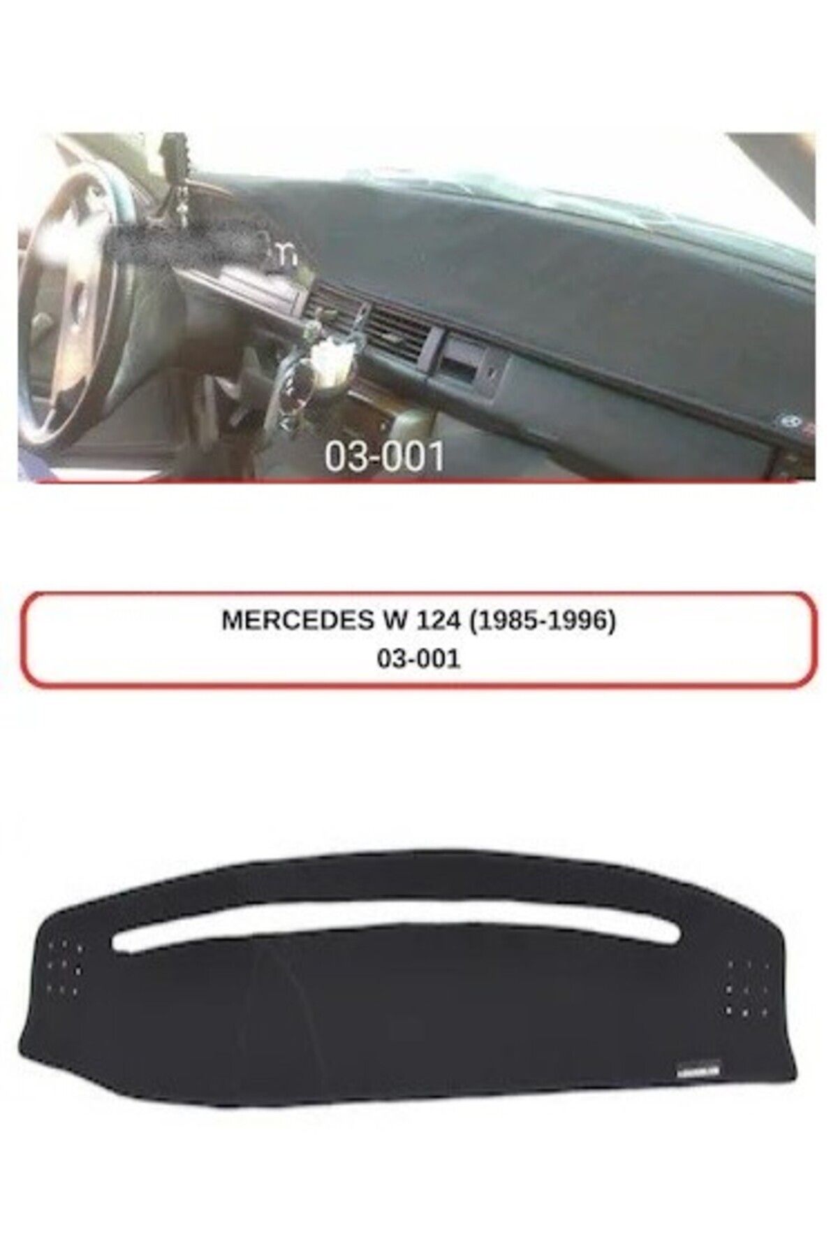 NOVDES MERCEDES BENZ W124 1985 1996 TORPEDO PROTECTION CARPET