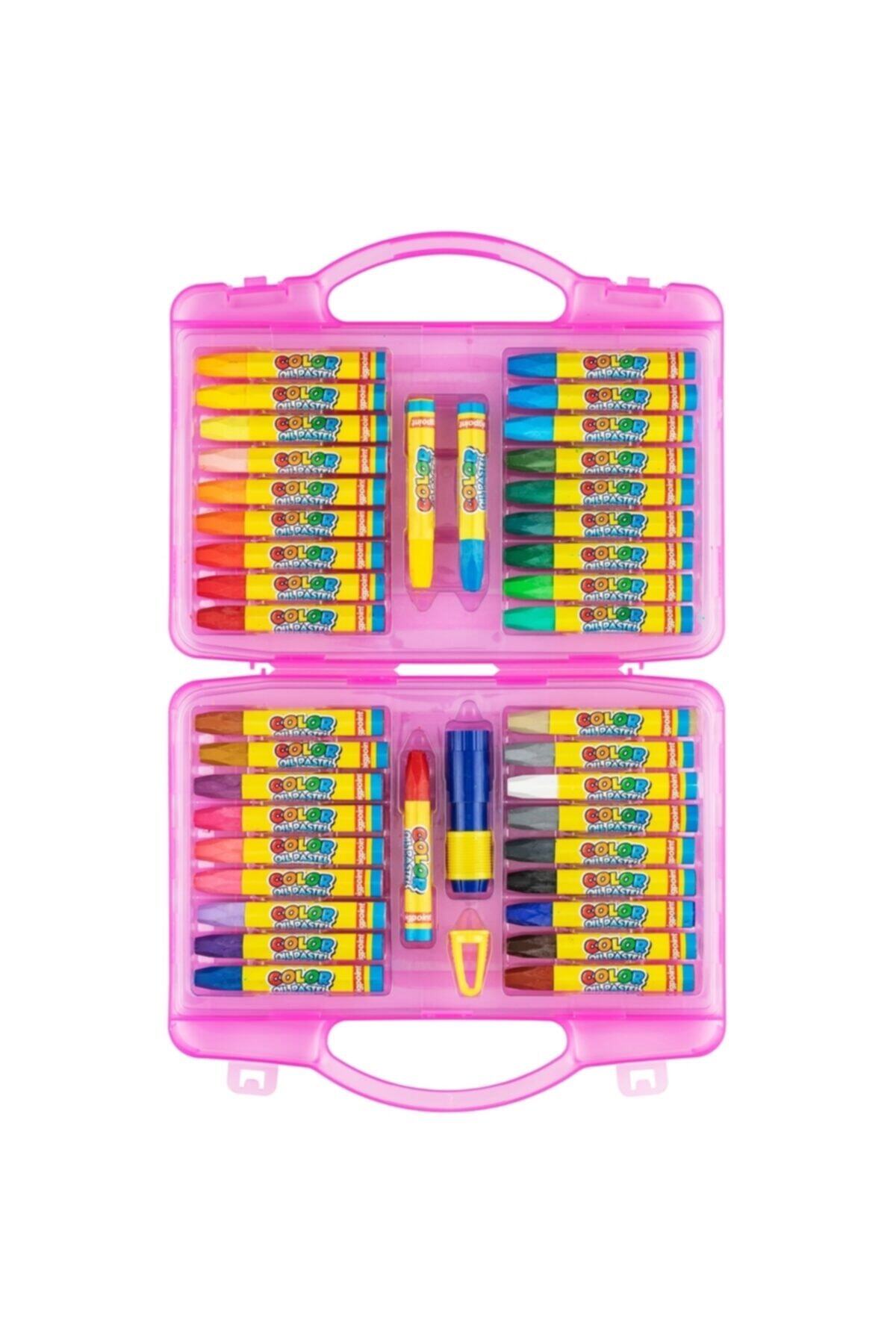 مداد رنگی کیف صورتی 36+3 رنگ