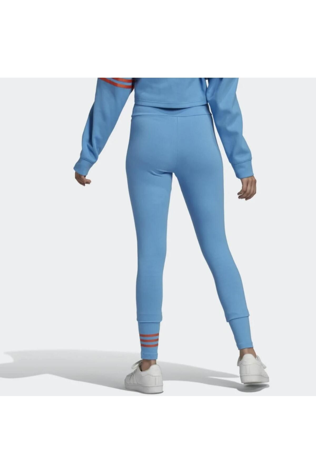 Baby blue discount adidas leggings