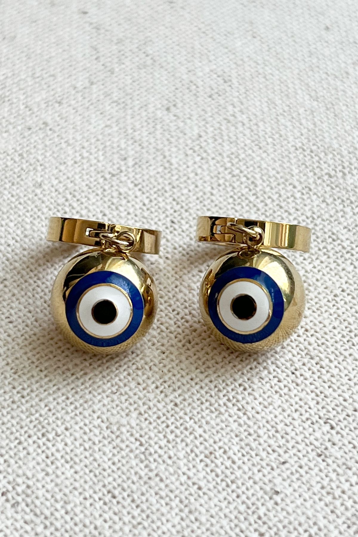 Stainless steel gold shop earrings