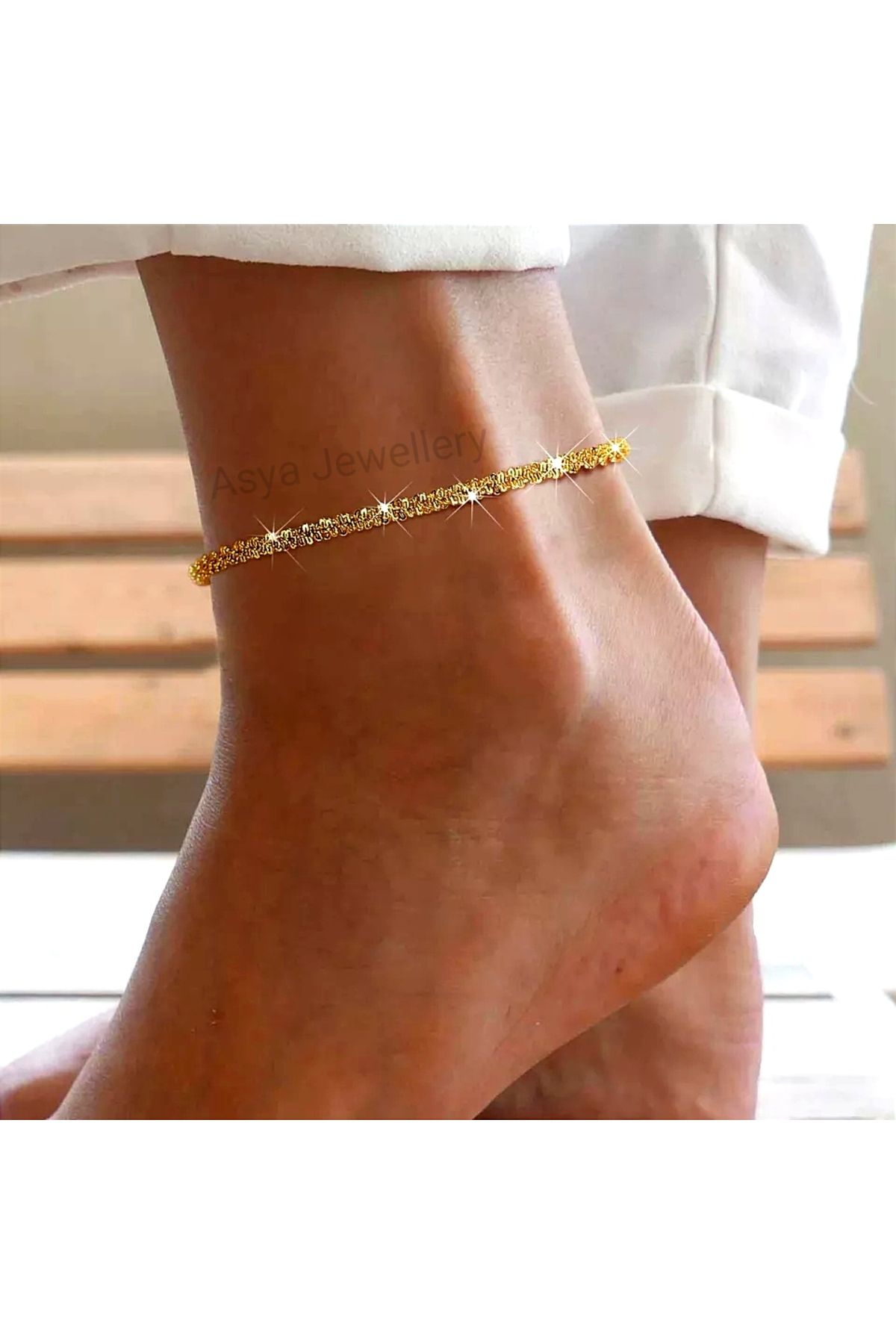 14 karat gold clearance anklet