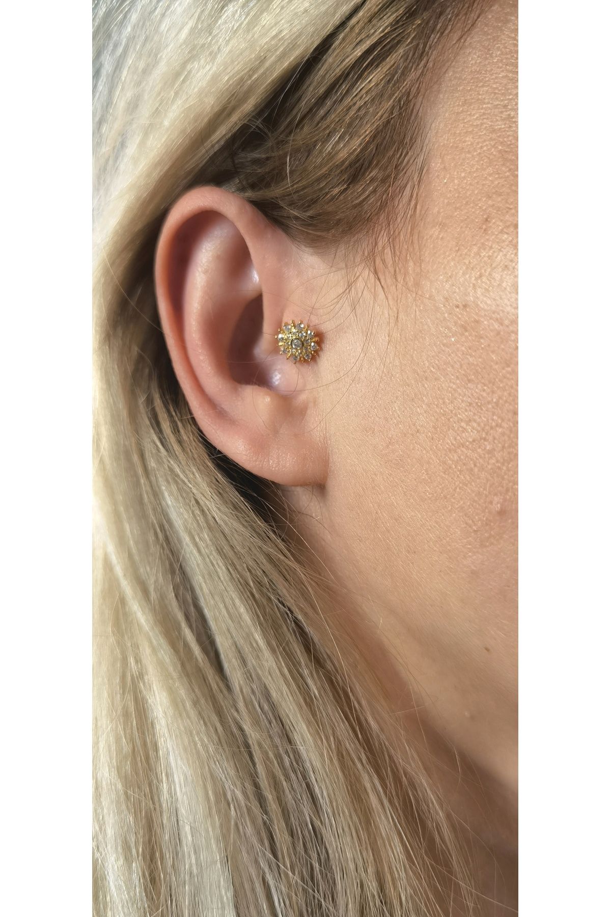 Tragus piercing discount length mm