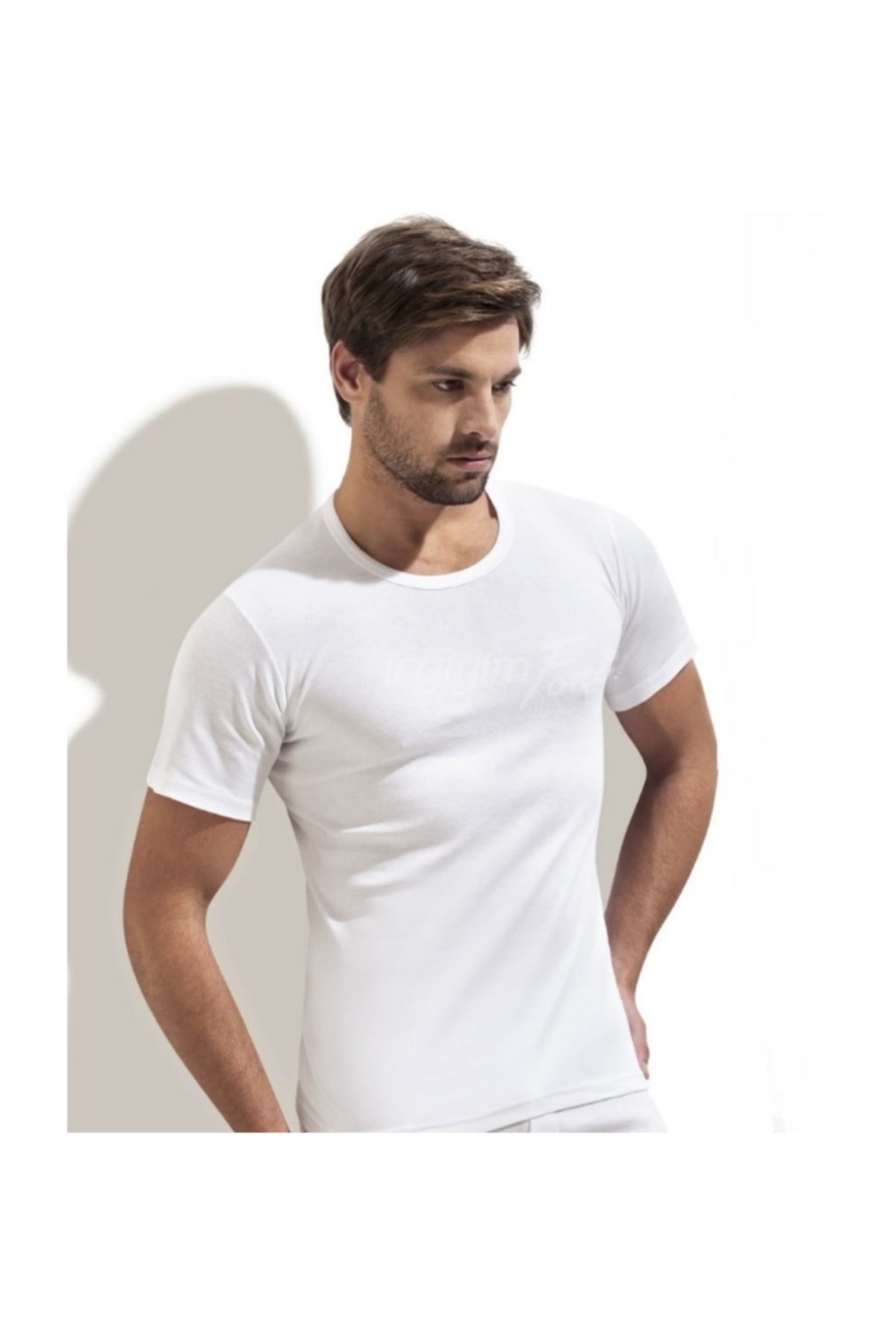 Erdem 3'lü Paket  1180 %100 Pamuk Bisiklet Yaka Erkek Fanila