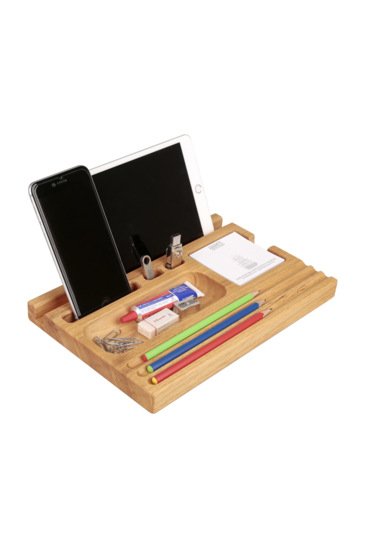 Karamete Masaüstü Ahşap Organizer