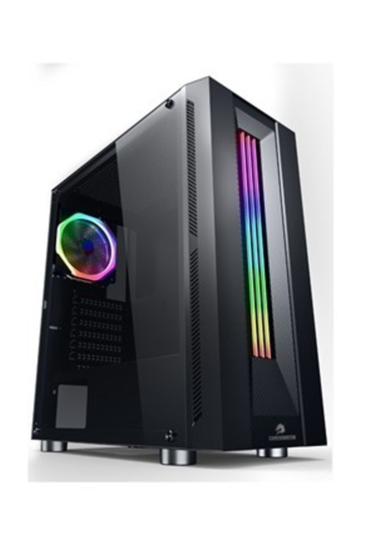 GAMEBOOSTER Gb-g3601b Usb3.0 Siyah Rainbow Rgb Fan Strip Kasa (psu Yok)