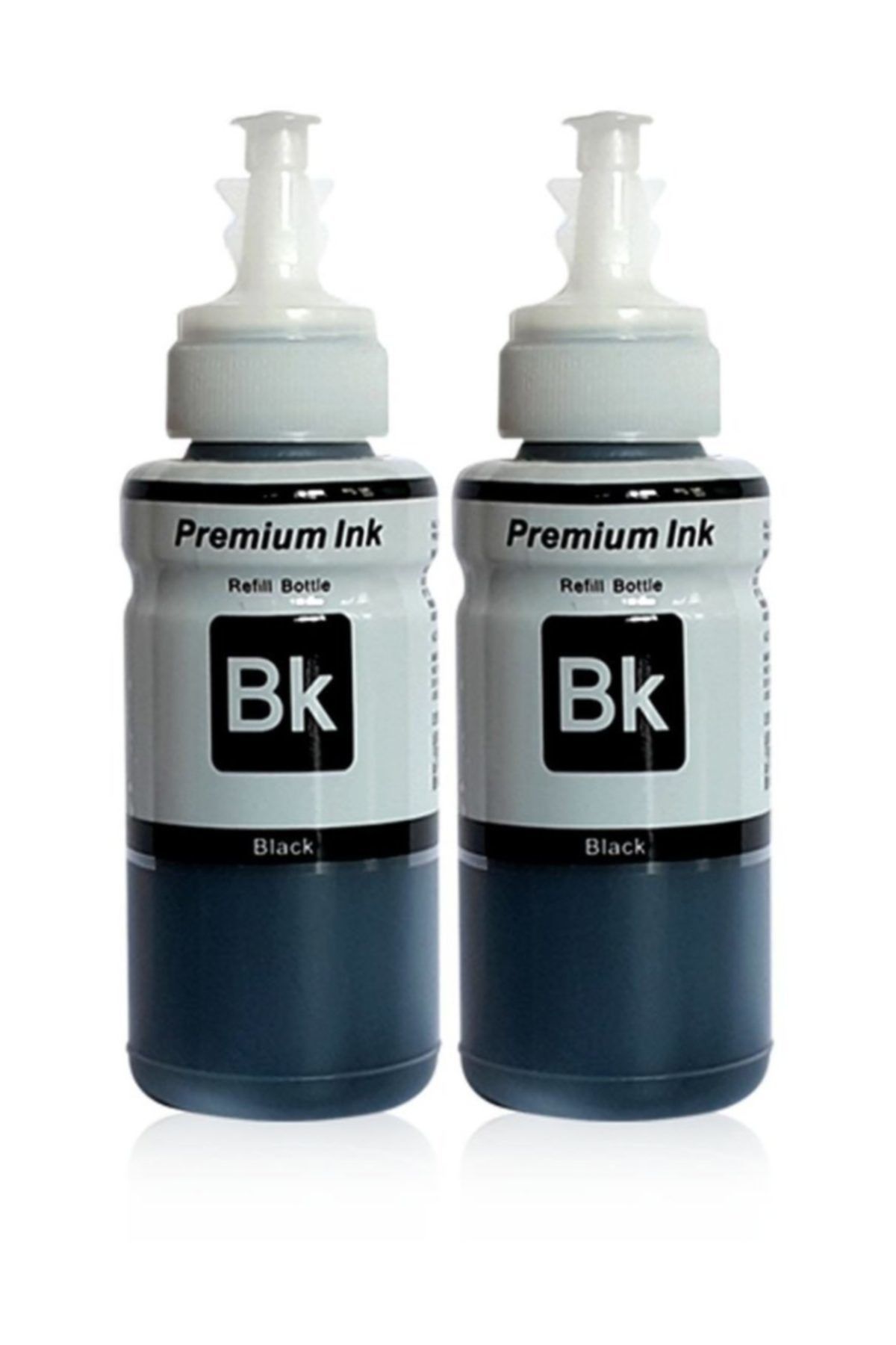 PHOTOINK Epson  Ecotank L3160 L5190 L6190 Için 2 Adet Siyah Photoink Mürekkep