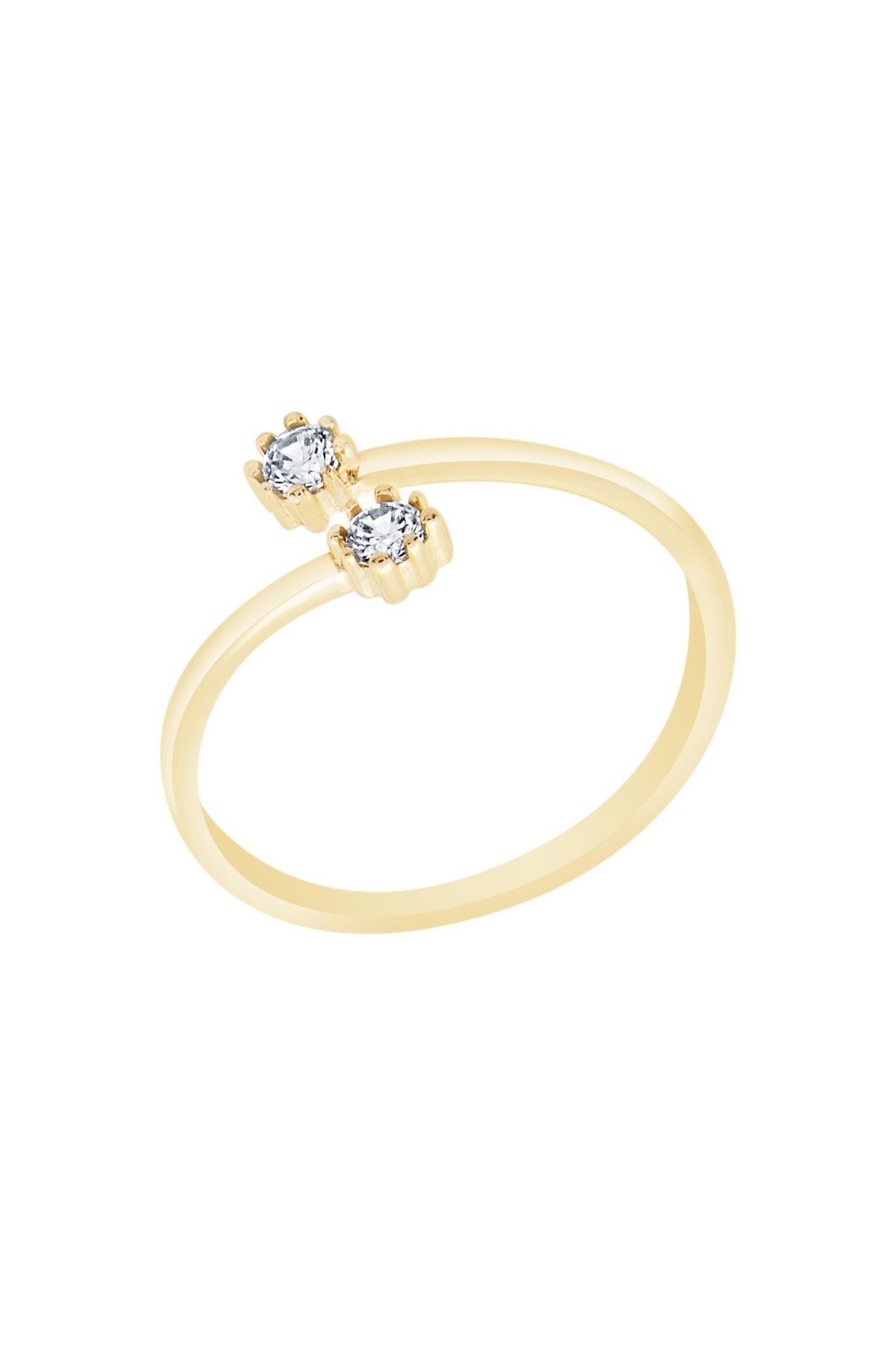 Diamond LineGülaylar Kadın Altın 14 Ayar Koleksiyon Yüzük 10132-54912