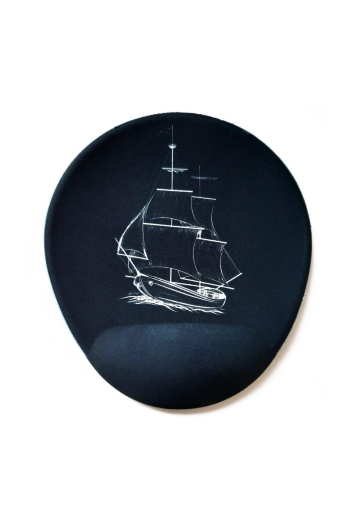 Officeküp Bilek Destekli Mouse Pad Siyah Gemi