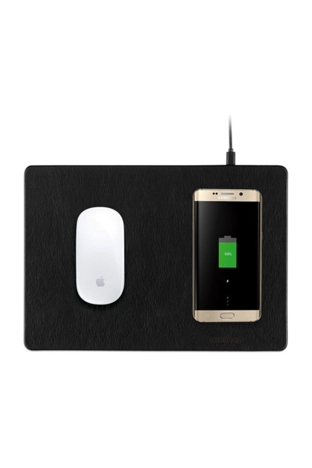 Minibatt Kablosuz Şarj Mause Pad Powerpad - Qi Kablosuz Mause Pad
