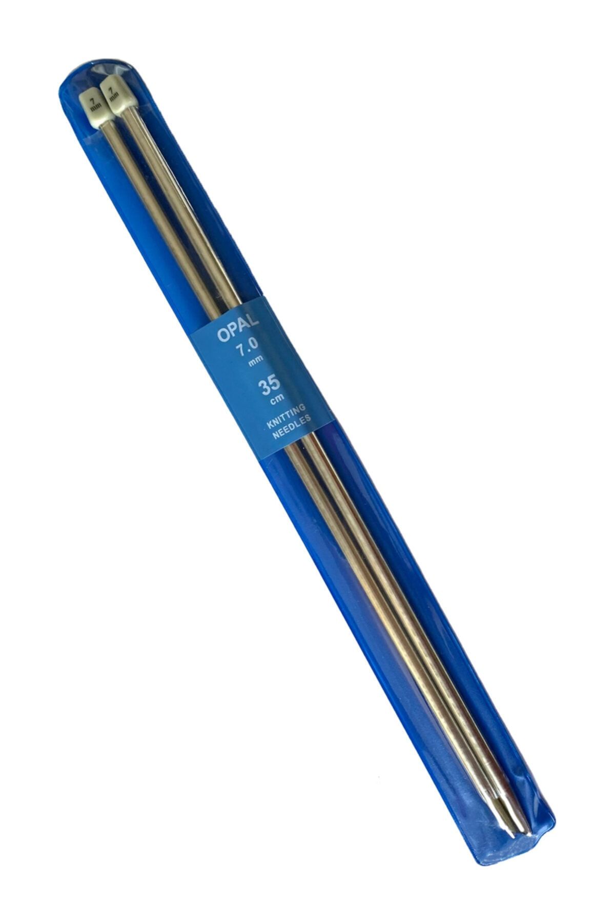 OPAL 7 Mm 35 Cm Paslanmaz Titanyum Örgü Şişi