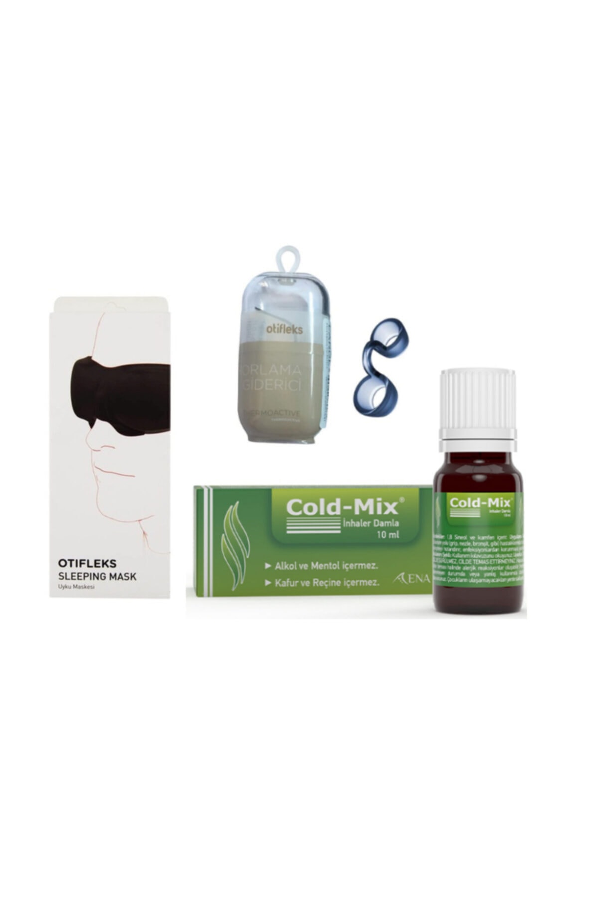 ColdMix Horlama Giderici +Uyku Maskesi +Burun Tıkanıklığı Için Rahatlatıcı Damla 10 ml