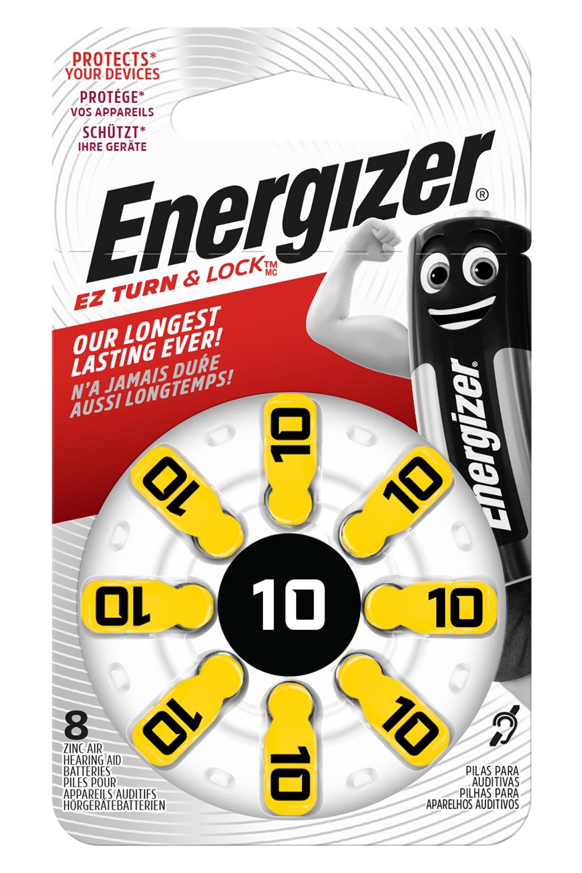 Energizer Energizer 10 Numara İşitme Cihazı Pili 8'li