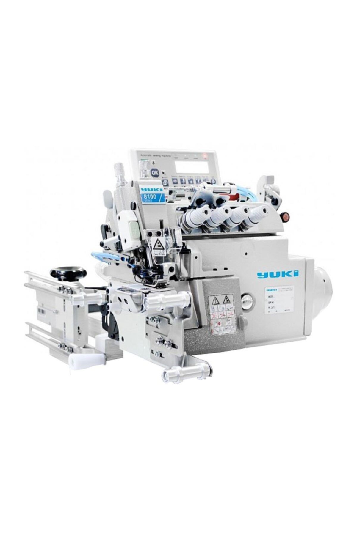Yuki Yk-8100-04dm/mca38-set-k 4 Iplik Lastik Overlok Makinesi Full Otomatik