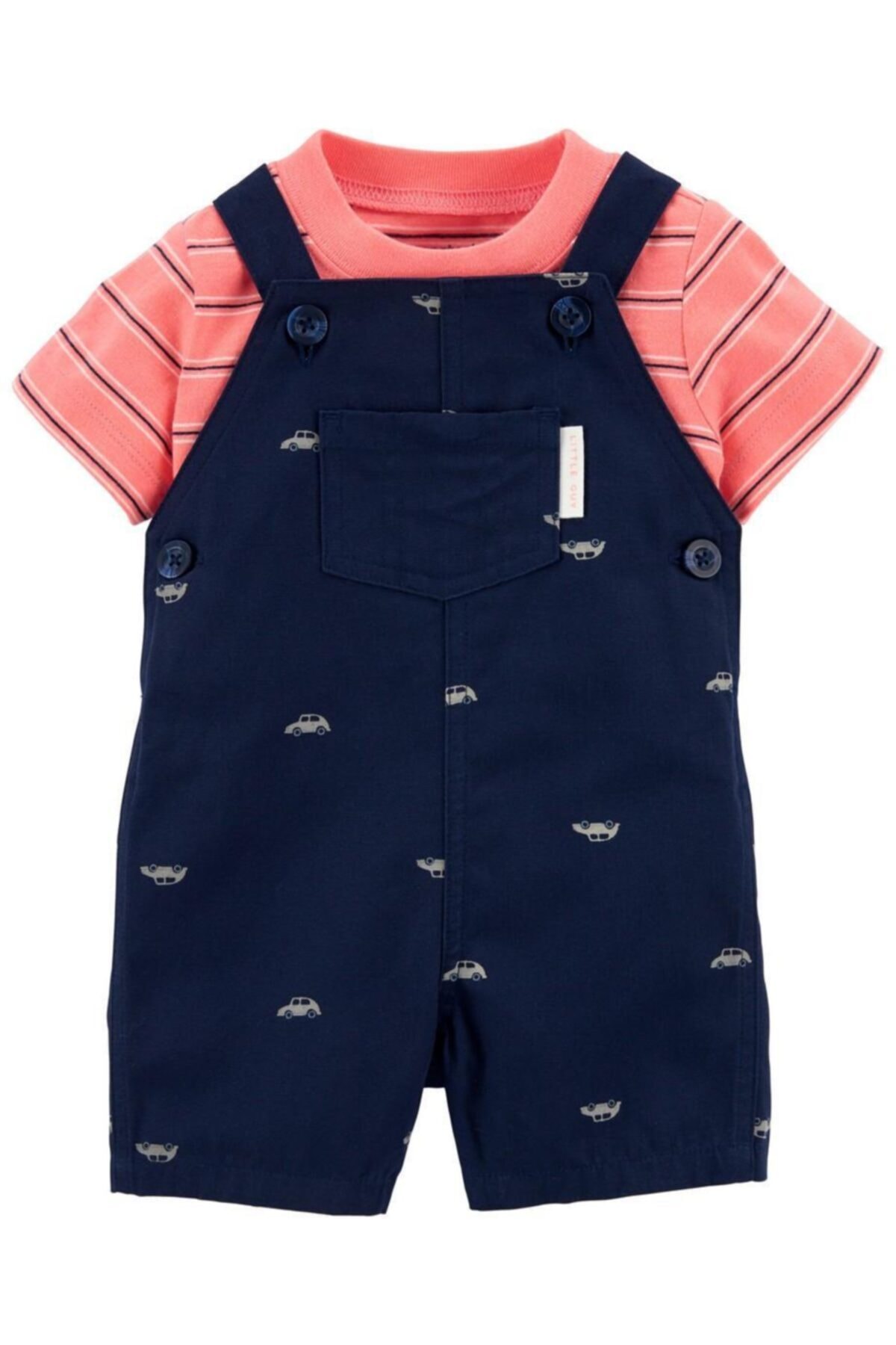 Carter's Erkek Bebek Bahçıvan Tulum Takım