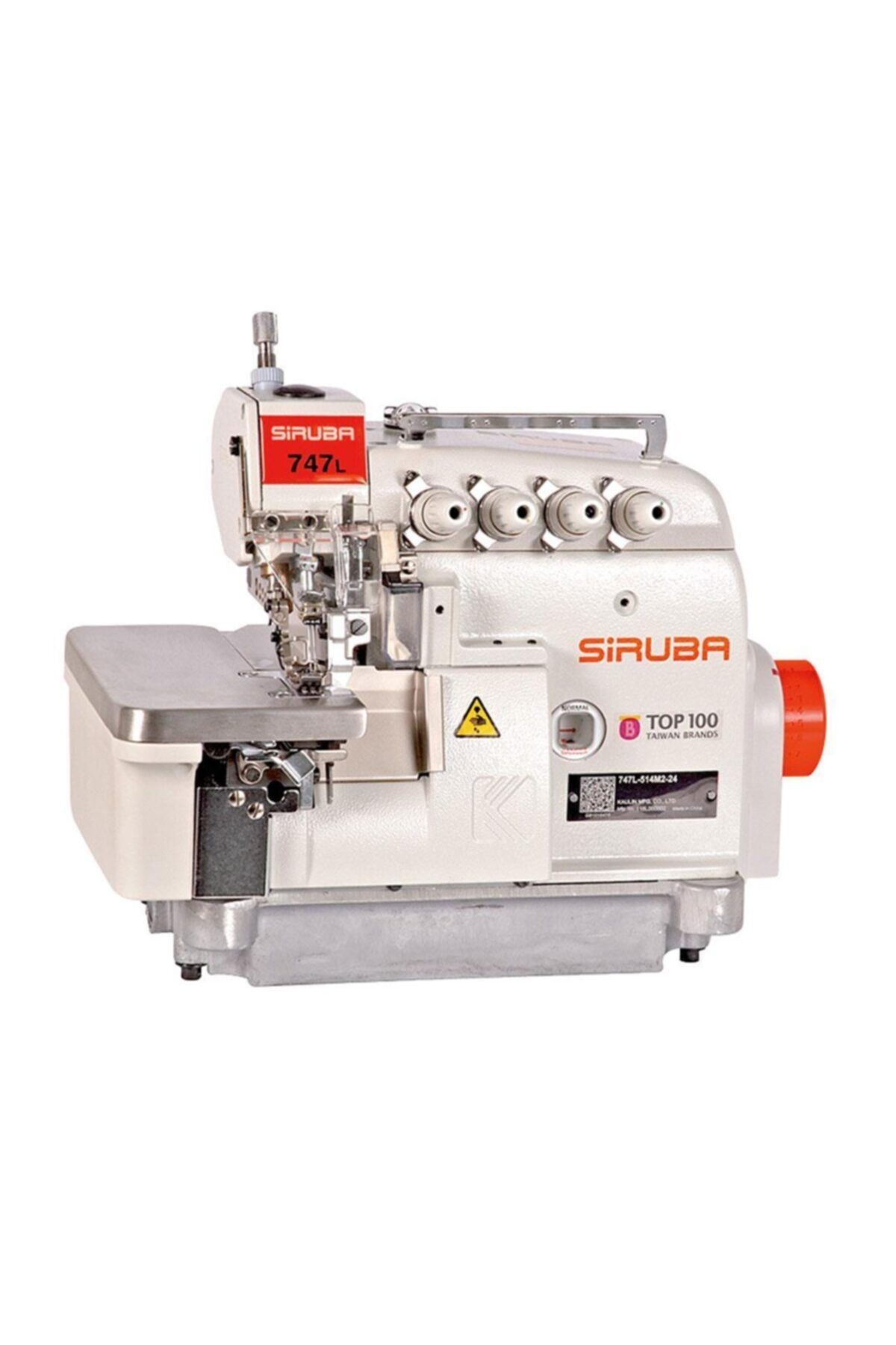 Siruba 4 Iplik L Serisi Overlok Makinesi 747l-514m3-24/dklu1-0