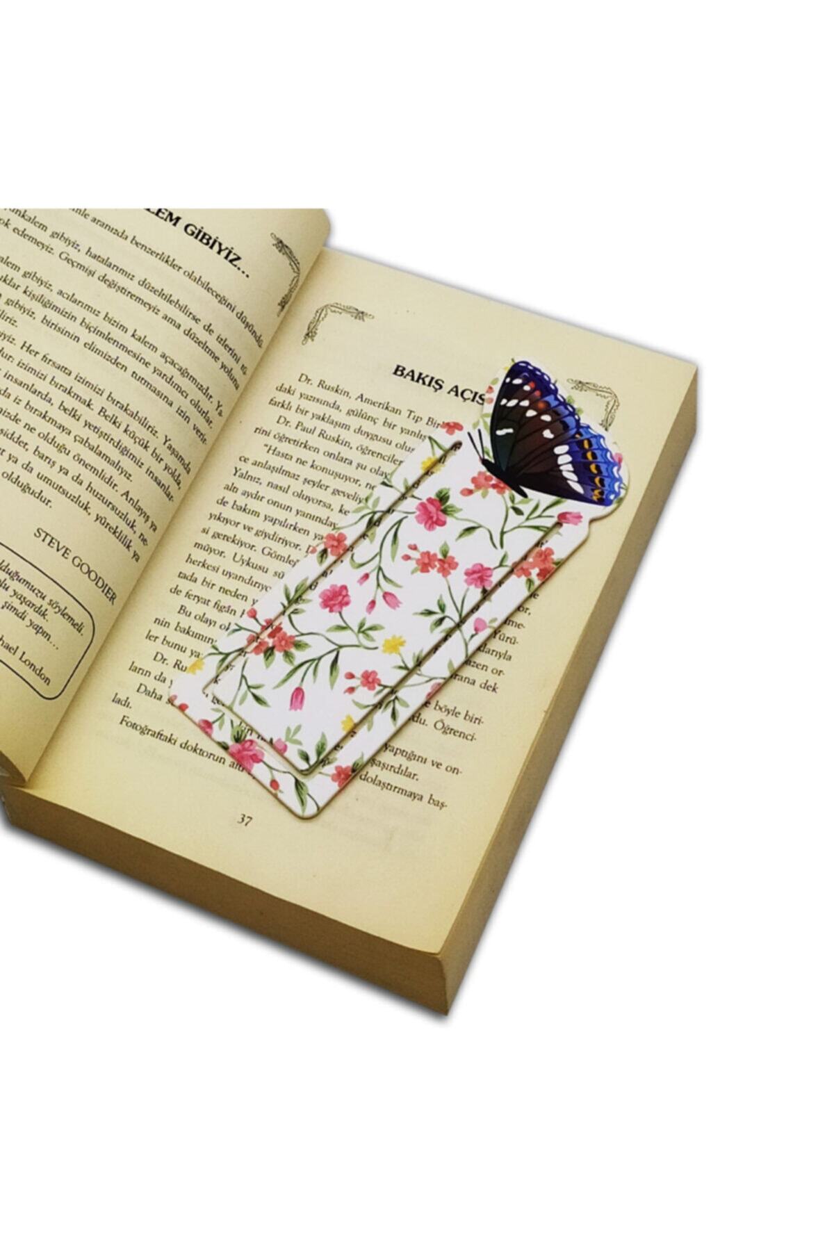 İstisna Kelebek Kitap Ayracı Model 8