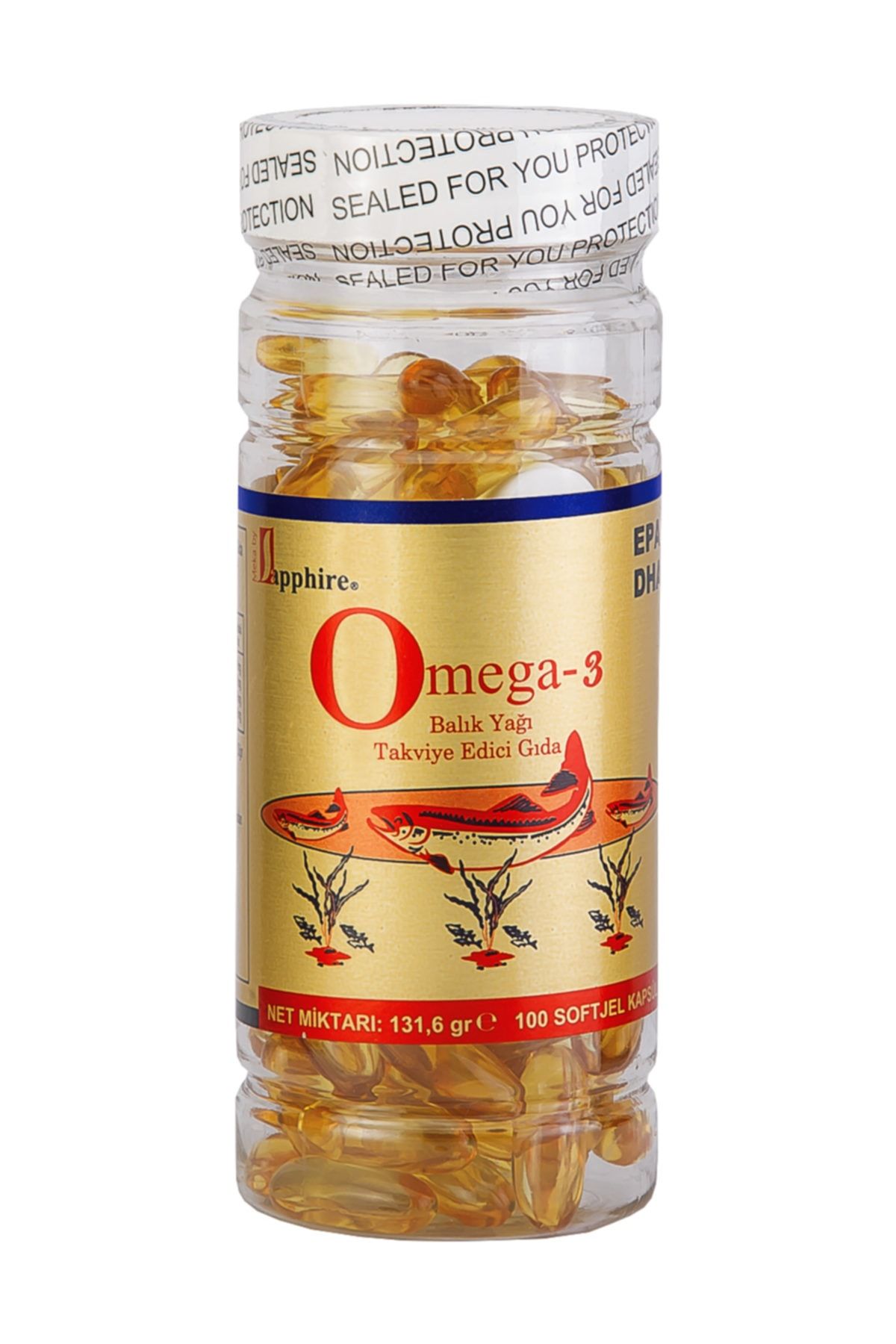 SAPPHIRE Omega 3 100 Kapsül