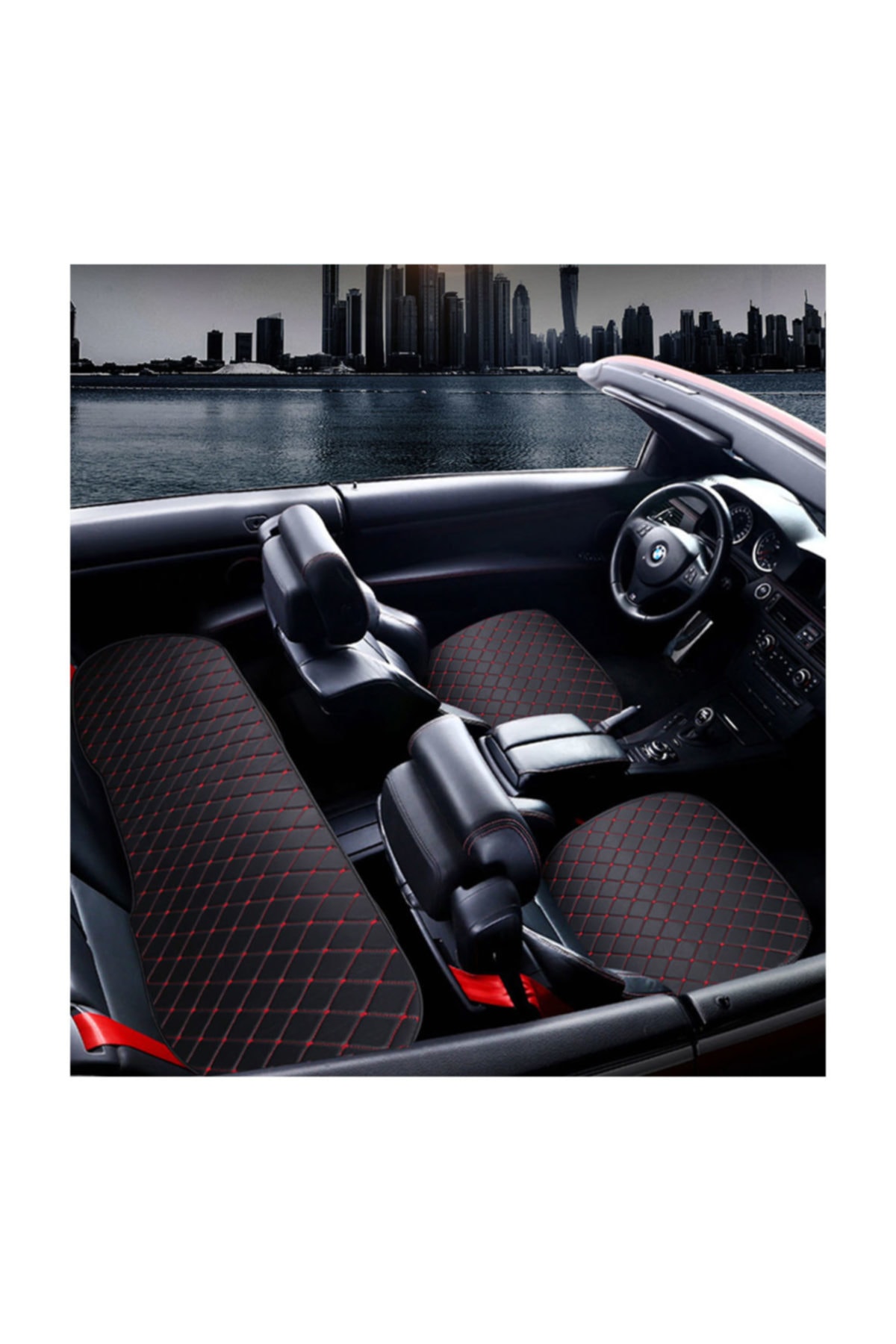 AutoFresh Renault Clio 4 2012-2013-2014 Koltuk Kılıfı Koruyucu Alt Deri Minder Spor Ortopedik