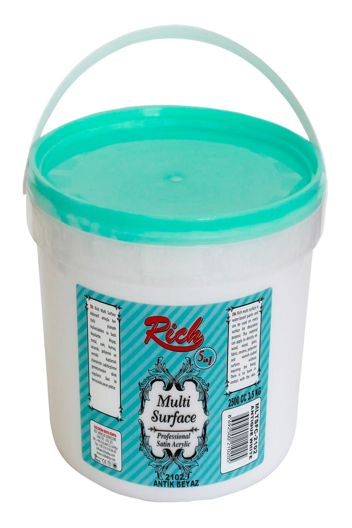 Rich (MultiSurface) Multi Surface 2102-Antik Beyaz 2500 cc (3,5 kg)