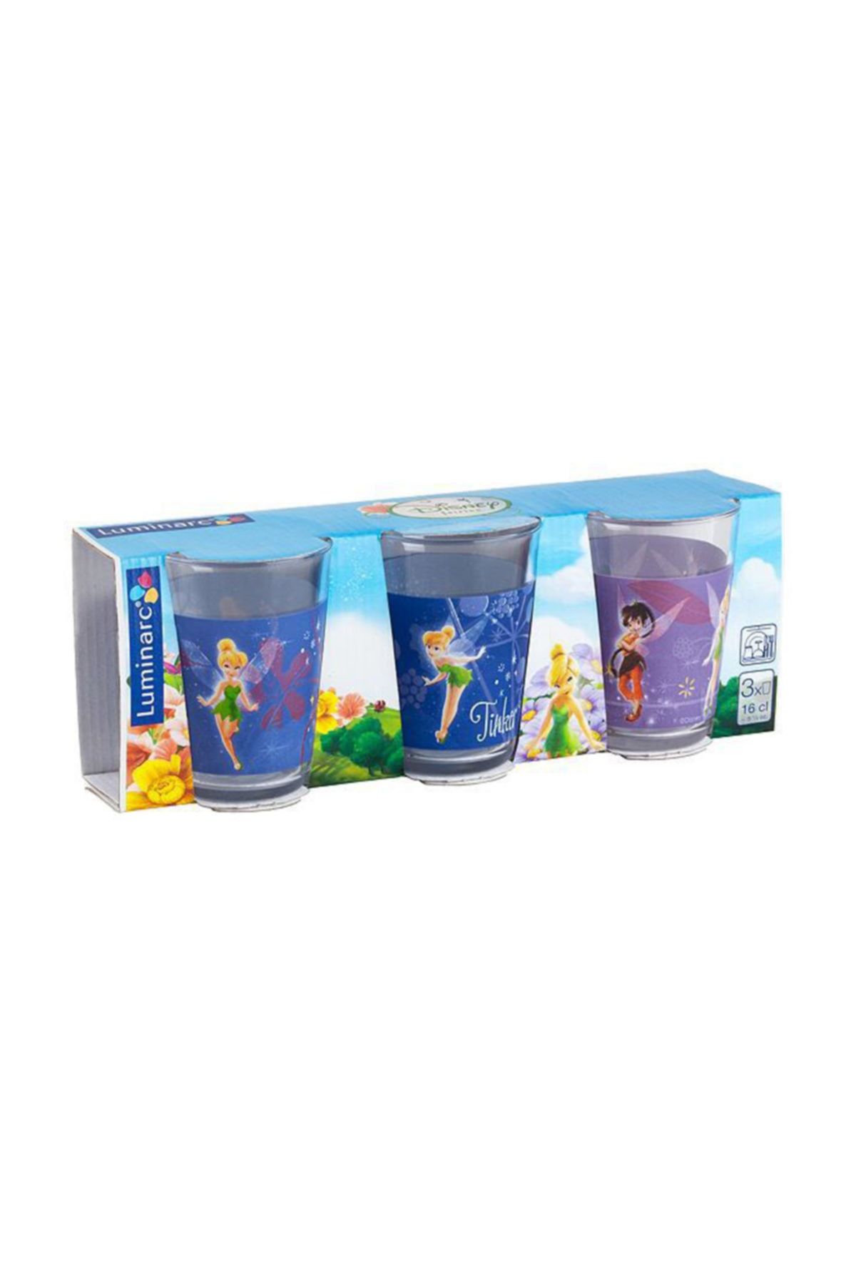 Luminarc Disney Peri 3'lü Bardak 16 Cl
