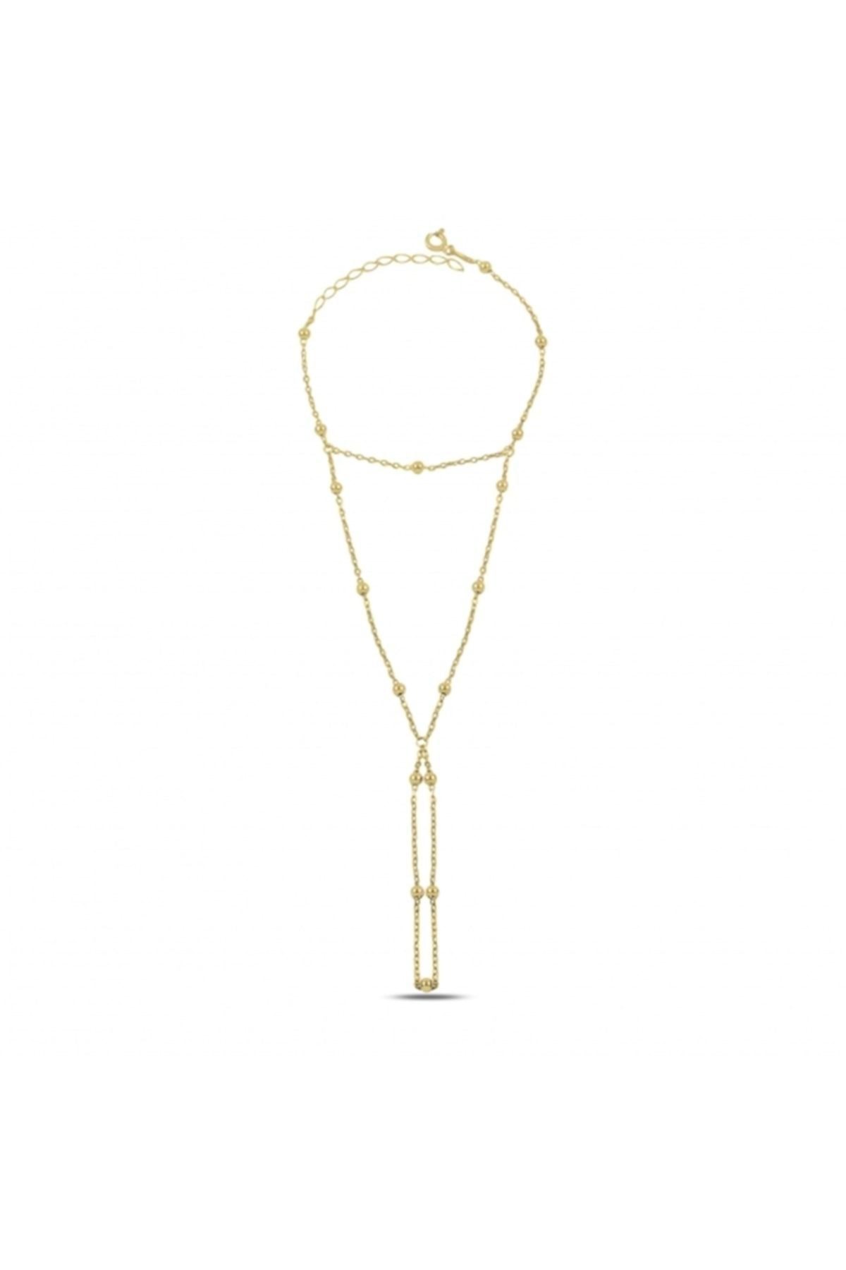 Gys Kadın Top Top Taşsız Gümüş Şahmeran